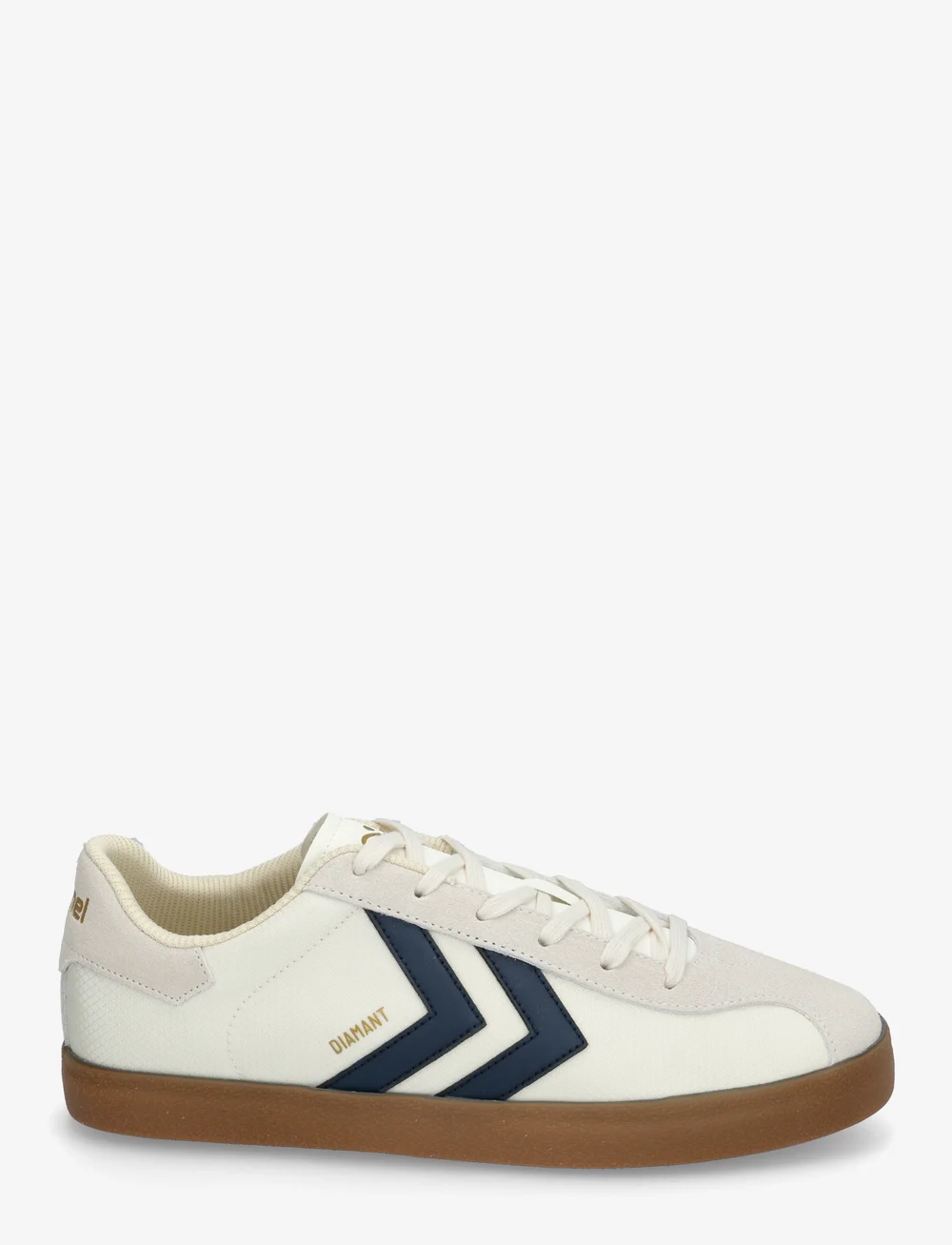 Hummel - DIAMANT LX-E RS - matalavartiset tennarit - marshmallow/blackiris/spicymus - 1