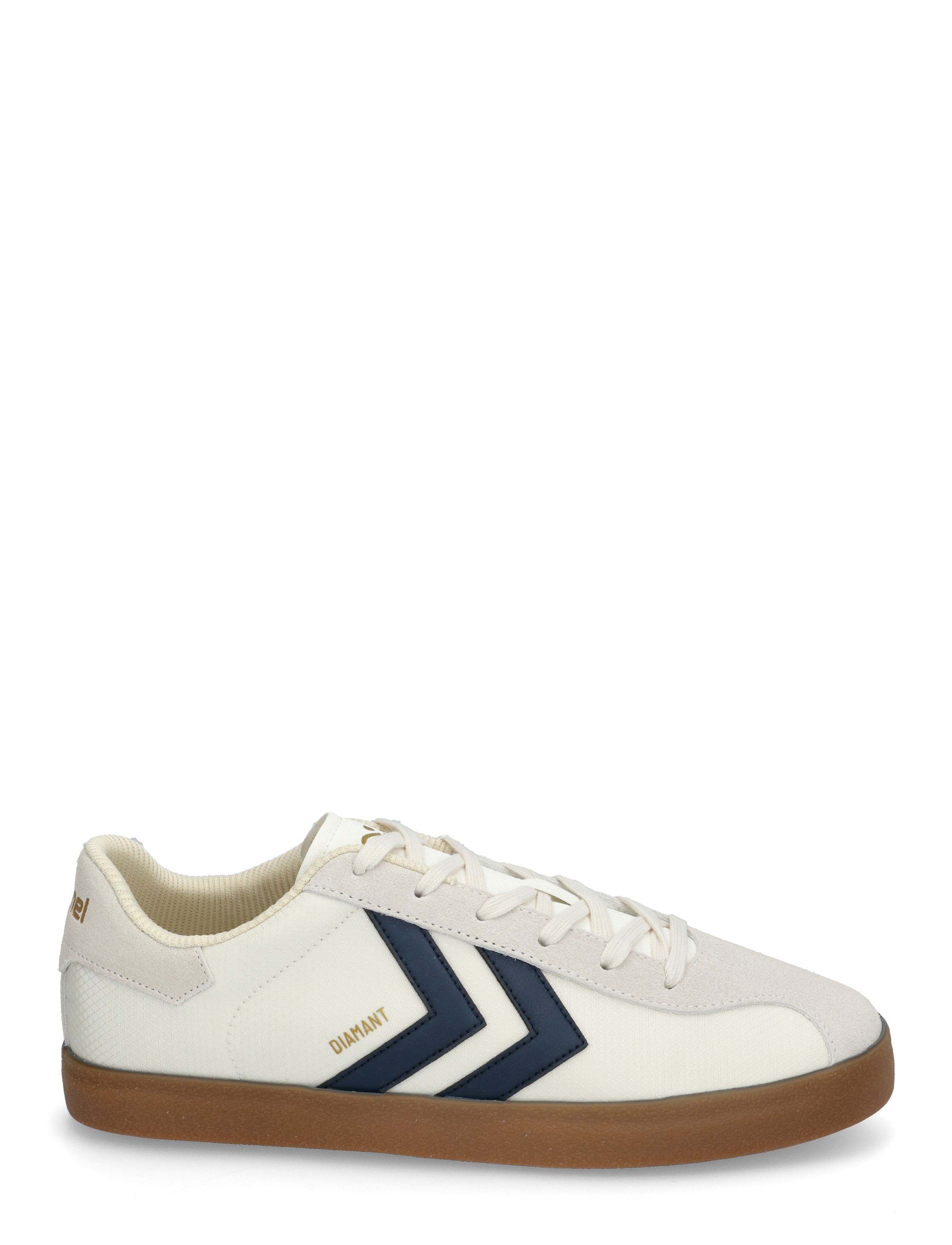 Hummel - DIAMANT LX-E RS - matalavartiset tennarit - marshmallow/blackiris/spicymus - 1