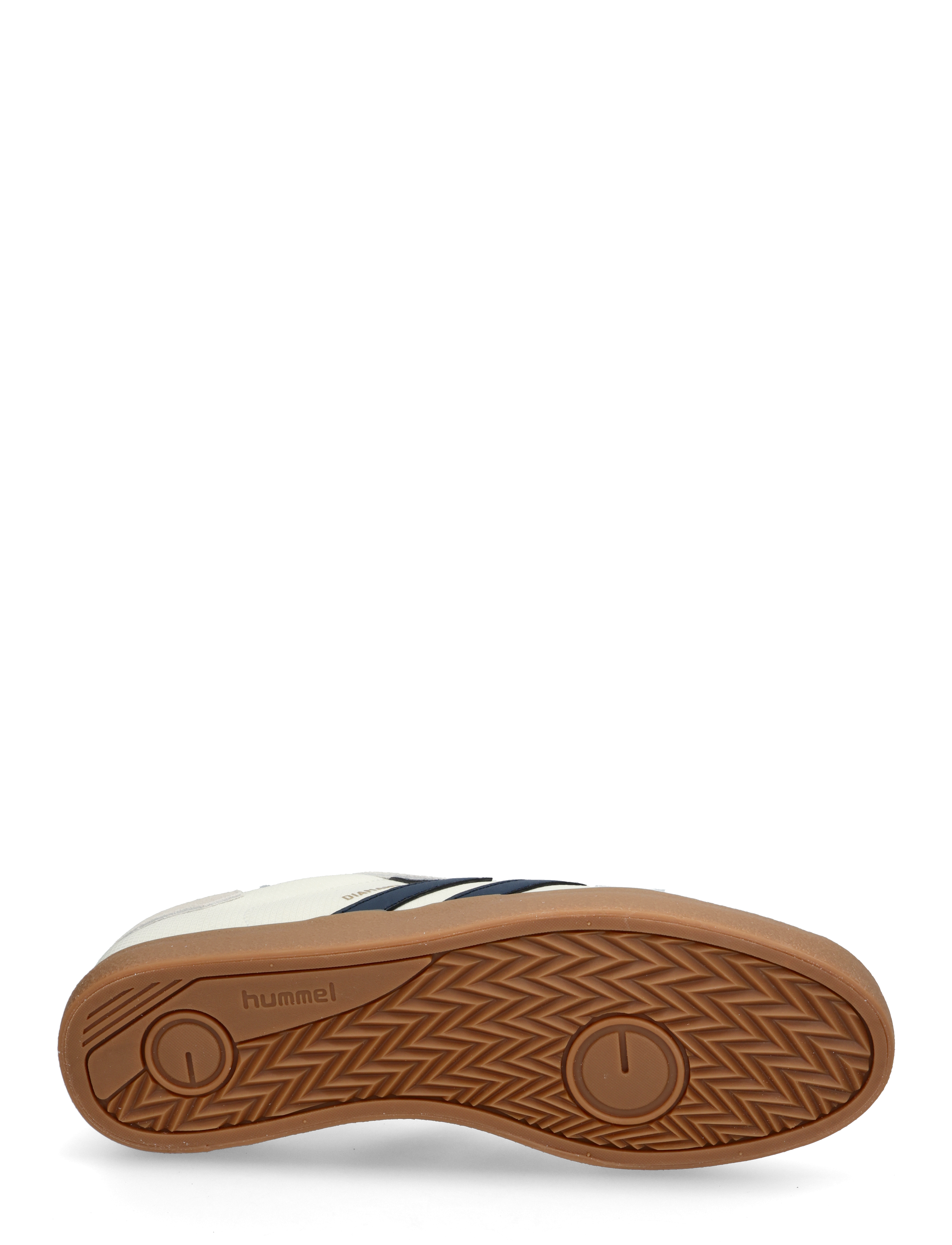 Hummel - DIAMANT LX-E RS - matalavartiset tennarit - marshmallow/blackiris/spicymus - 4