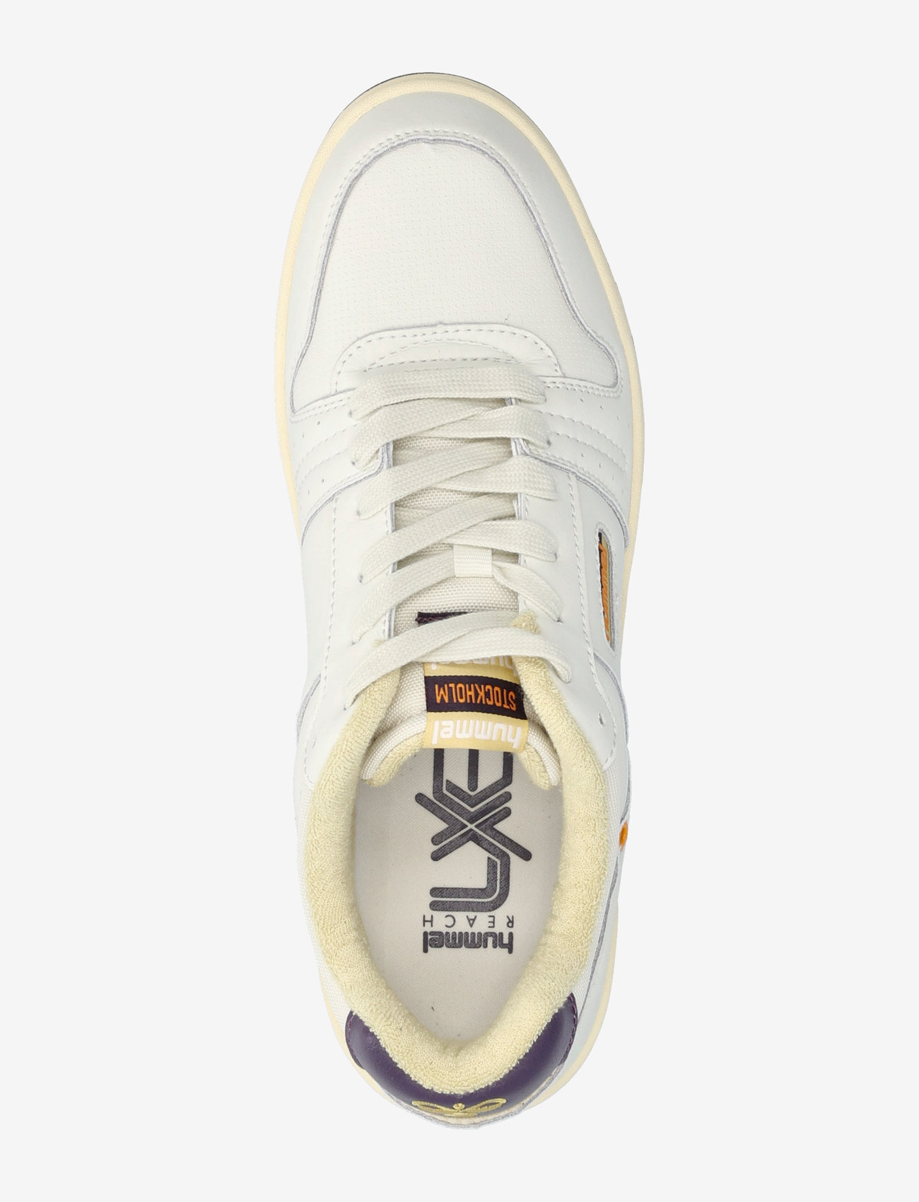Hummel - STOCKHOLM LX-E AP2 - low tops - marshmallow/plum perfect - 3