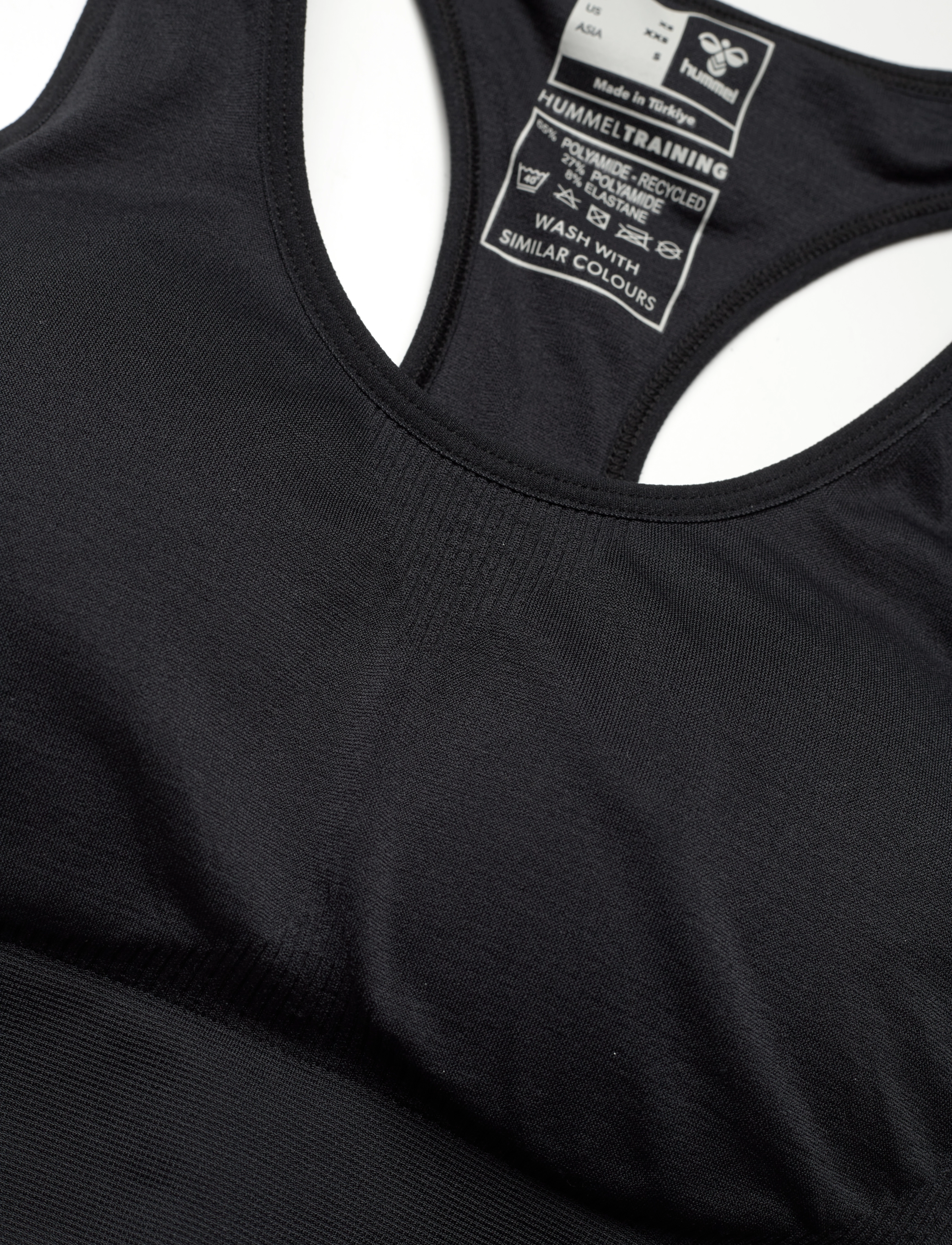 Hummel - hmlTIF SEAMLESS PADDED SPORTS BRA - black - 2