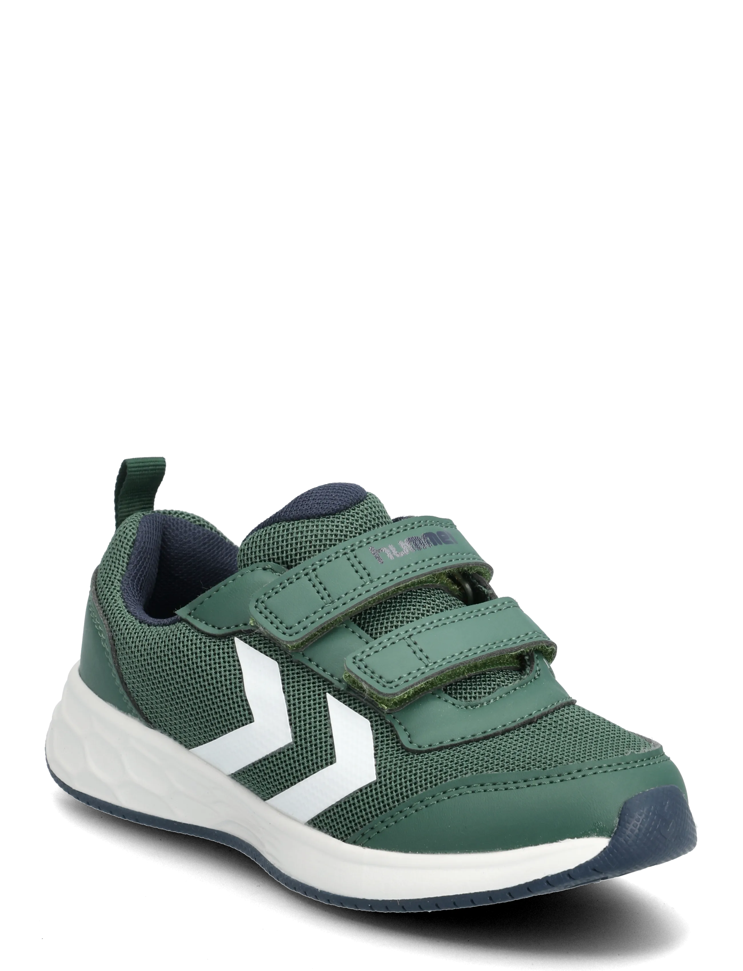 Hummel TURBO RUN 1.0 JR - Skor - DARK GREEN / green