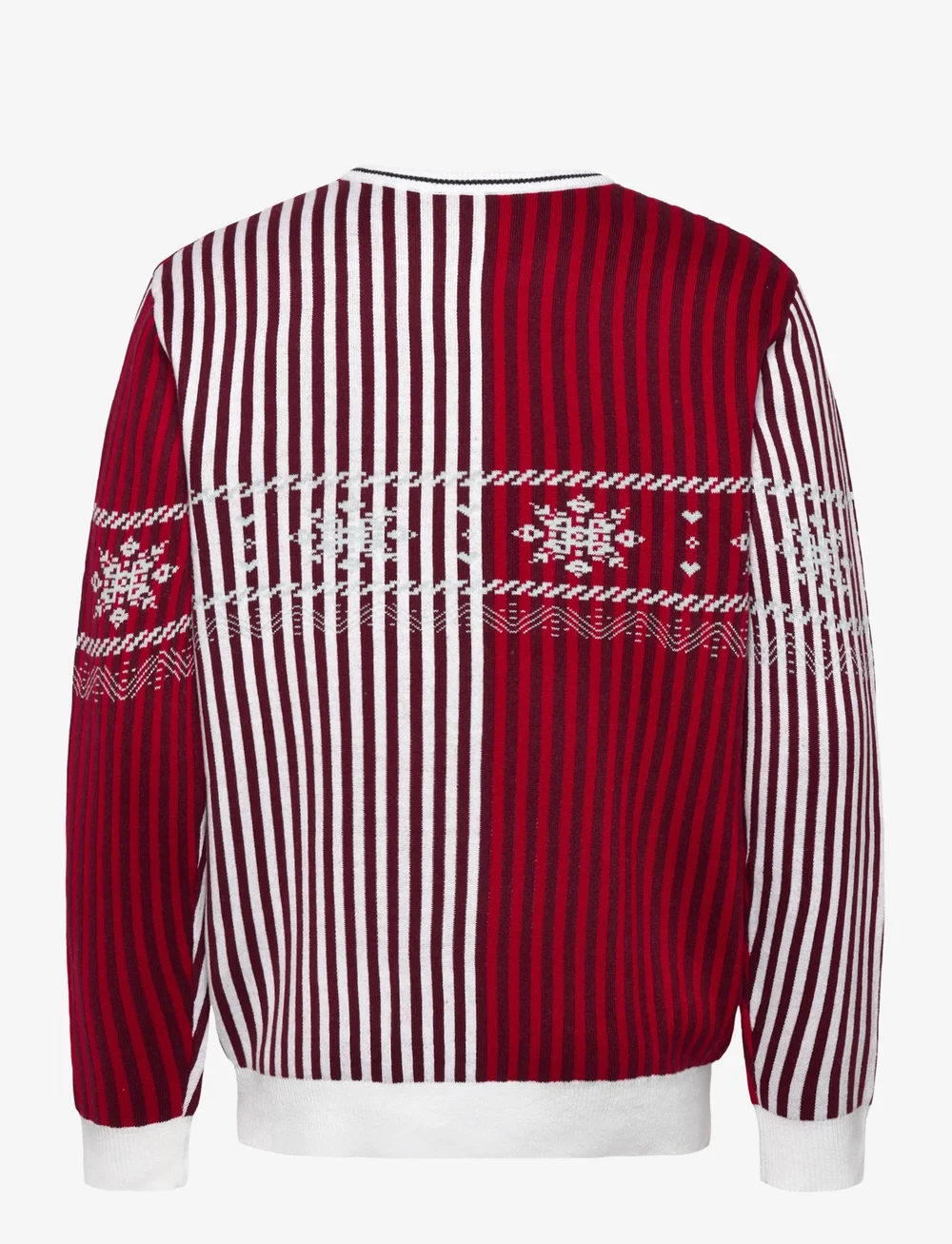 Hummel - DBU CHRISTMAS SWEATER 23 - sweatshirts - white - 1