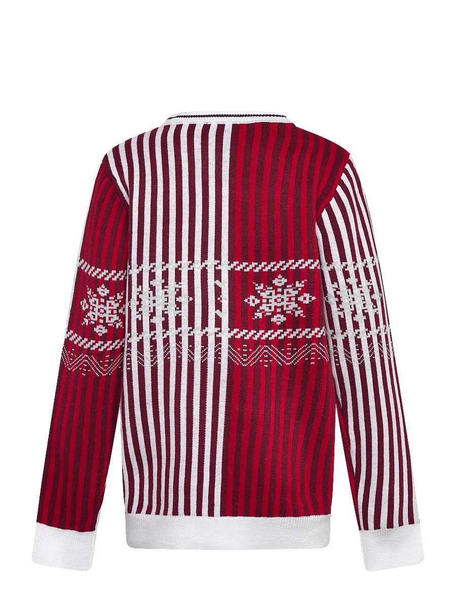 Hummel - DBU CHRISTMAS SWEATER 23 KIDS - trøjer - white - 1