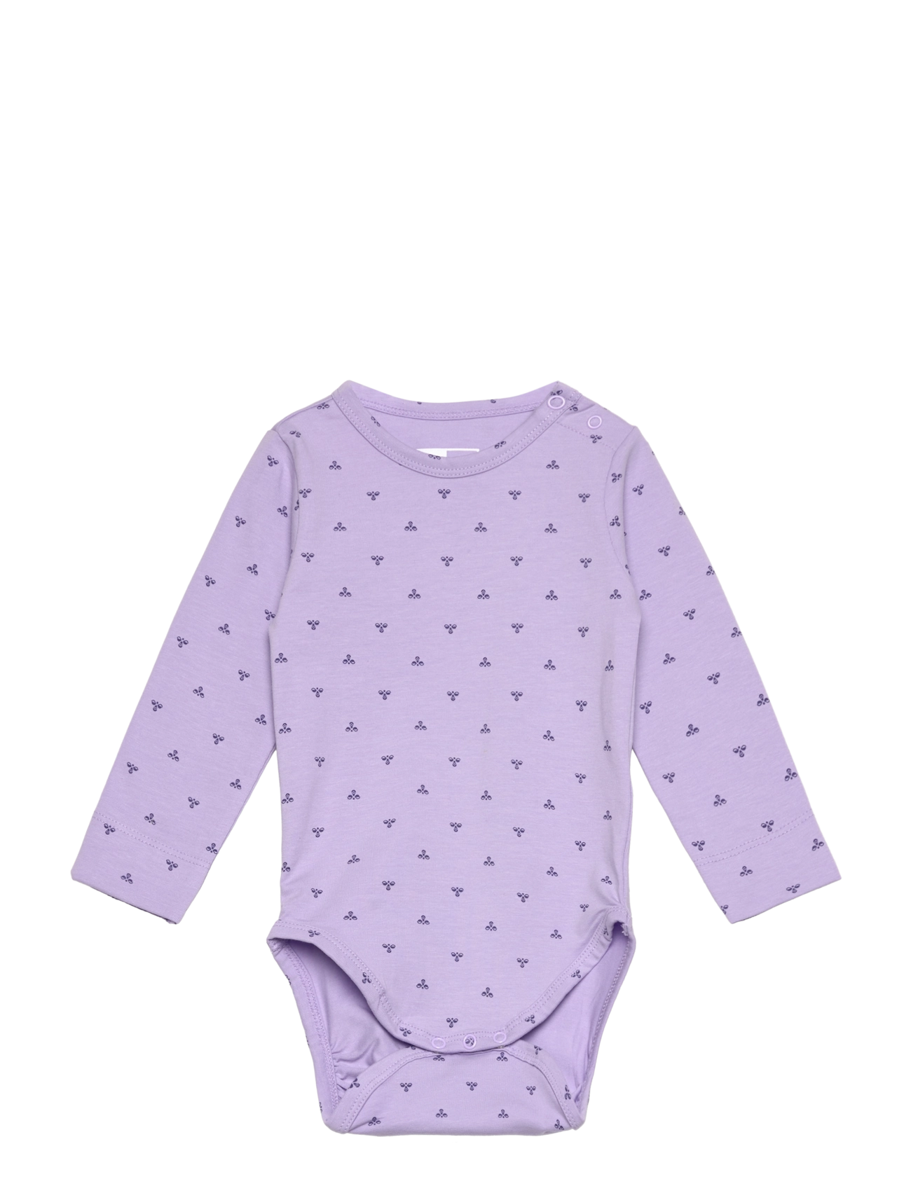 Hummel Hmlbeesy Body L/S, 86, Bodys, Lila - Long-sleeved, Kinder