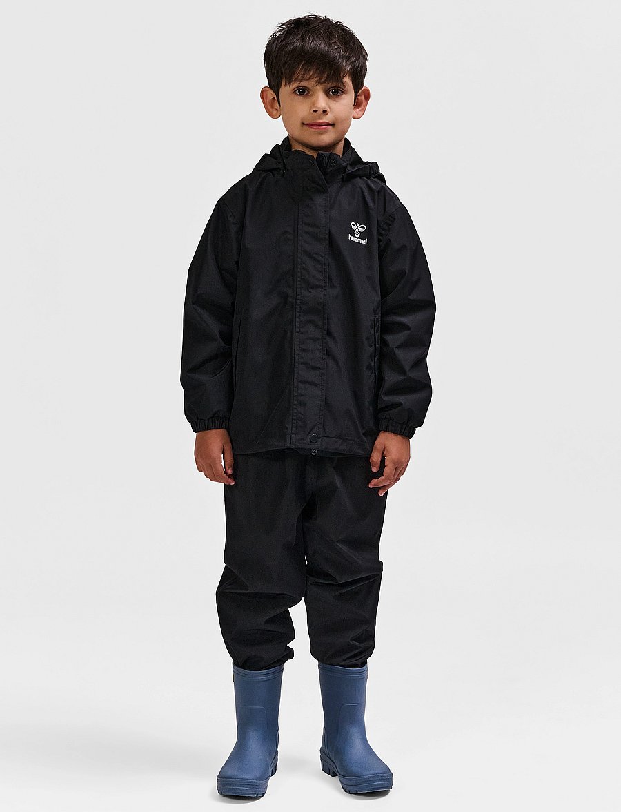 Hummel - hmlNESSIE RAINSUIT - ytterkläder - black - 0