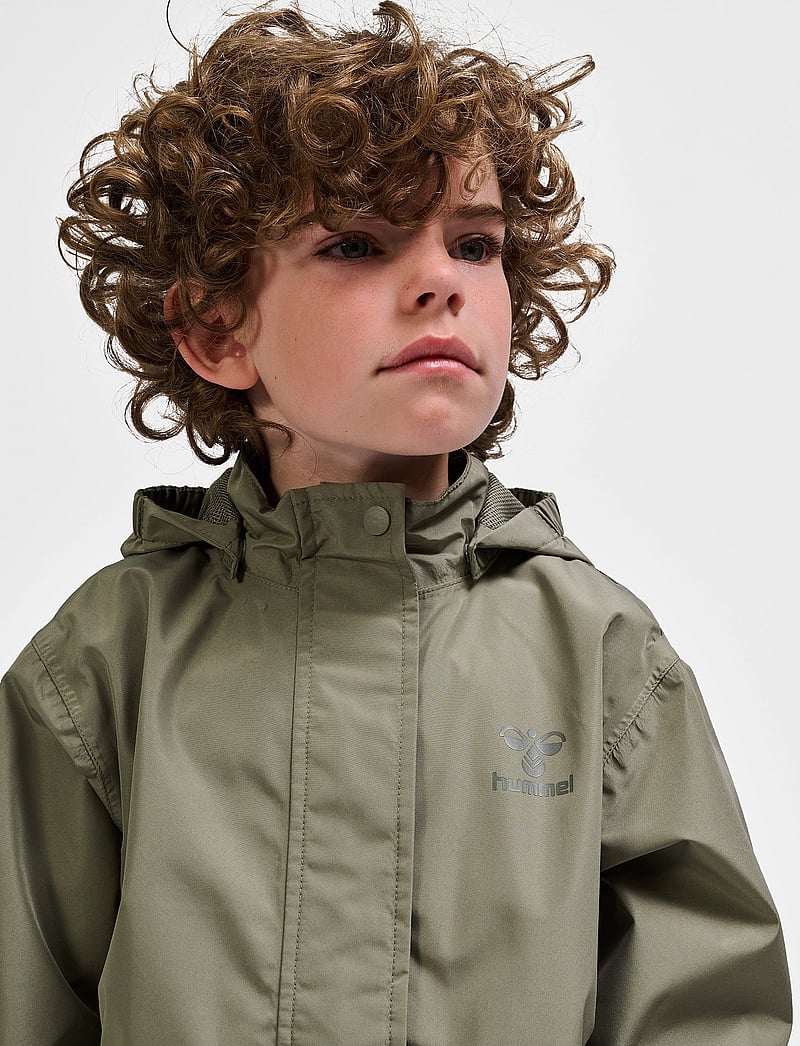 Hummel - hmlNESSIE RAINSUIT - overtøj - vetiver - 5