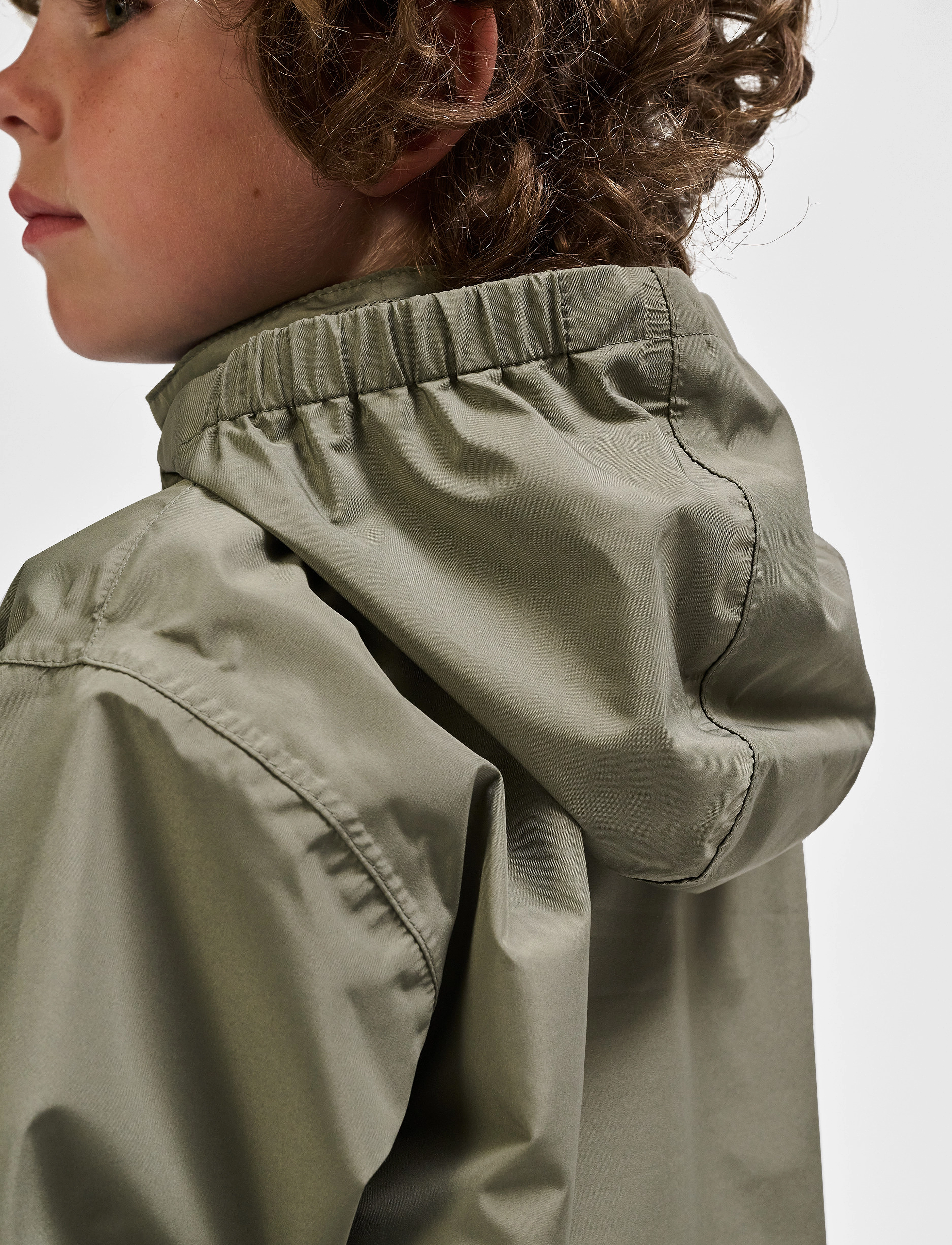 Hummel - hmlNESSIE RAINSUIT - regnsæt - vetiver - 5
