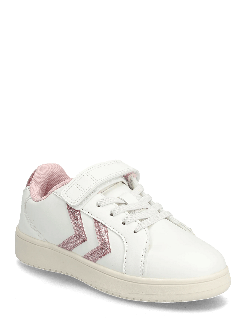Hummel - DERBY COURT JR - lave sneakers - bridal rose - 0