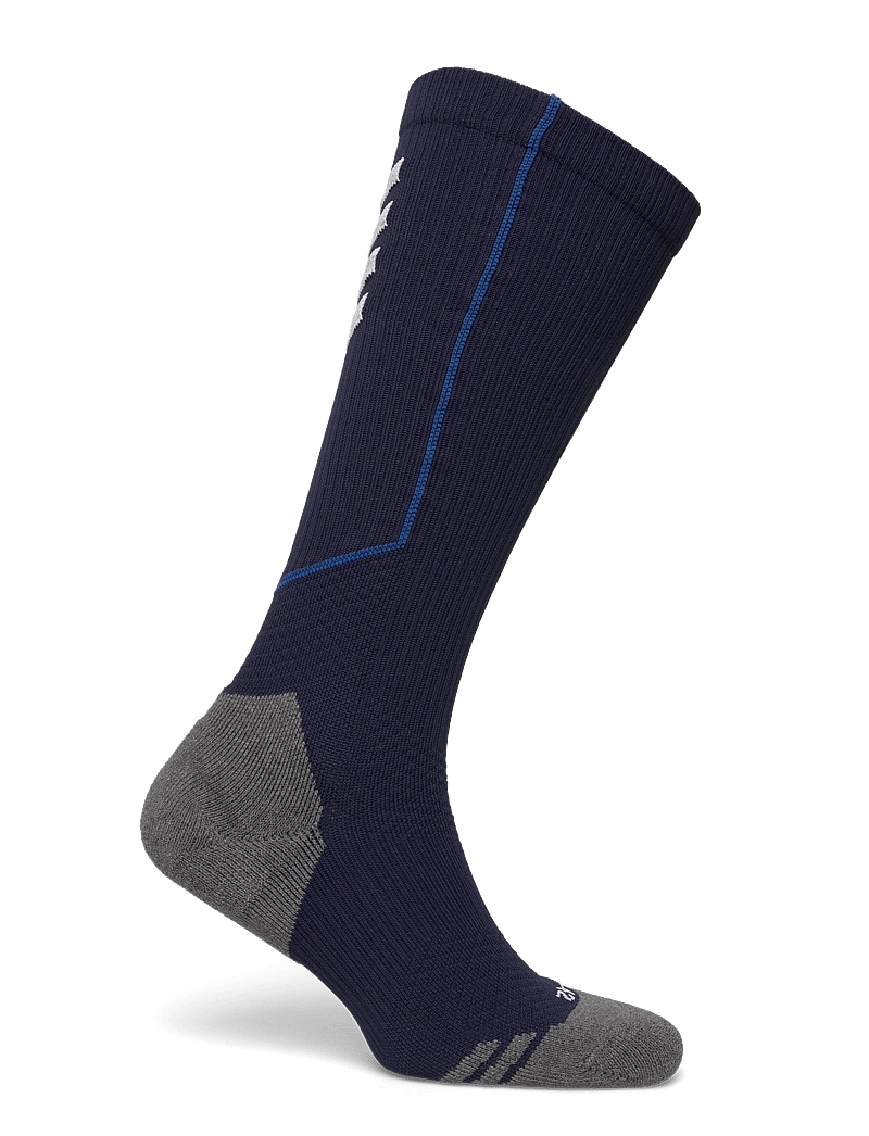 Hummel - hmlPRO TRAINING SOCKS HIGH - jalgpallisokid - marine/white - 1