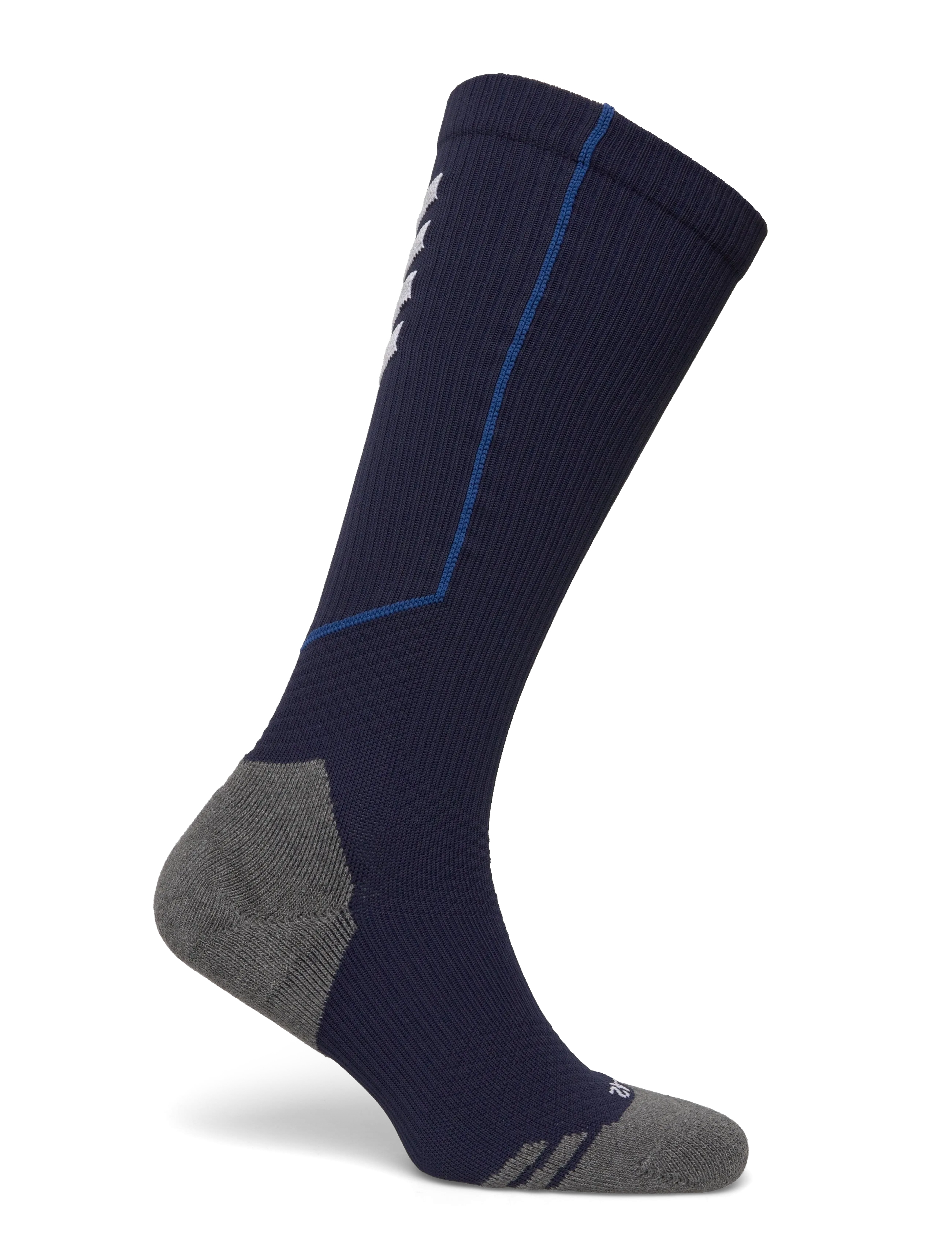 Hummel - hmlPRO TRAINING SOCKS HIGH - laveste priser - marine/white - 1