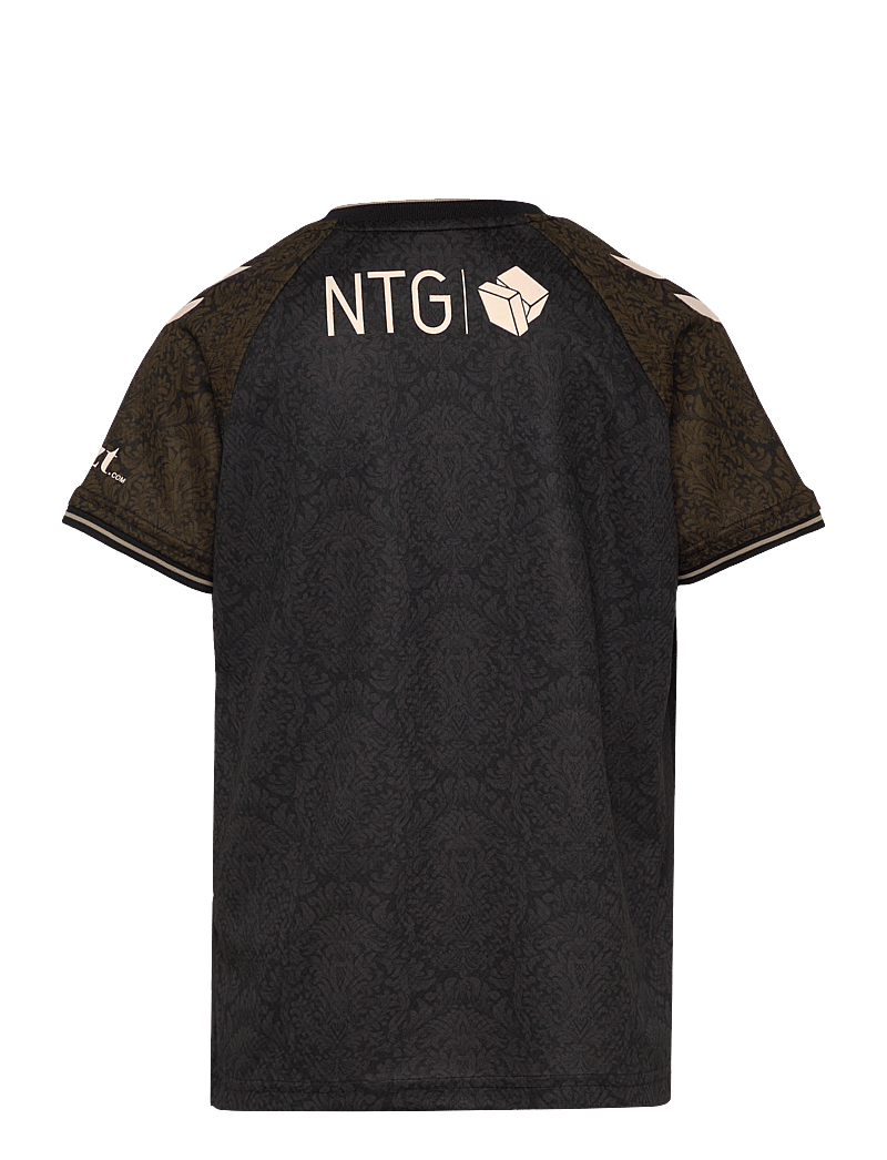 Hummel - BIF 24/25 THIRD JERSEY S/S KIDS - sportoberteile - caviar/fir green - 1