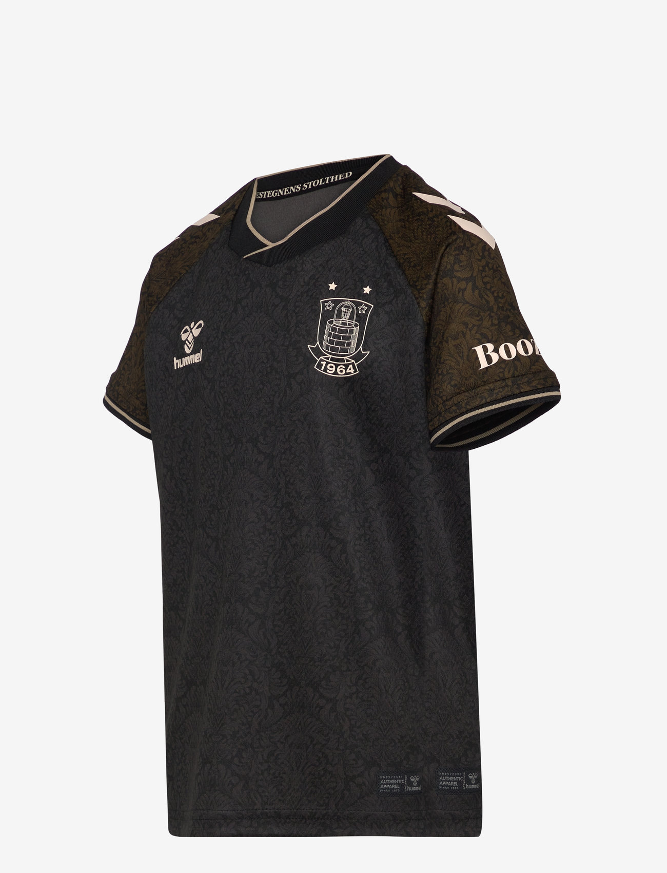 Hummel - BIF 24/25 THIRD JERSEY S/S KIDS - sports tops - caviar/fir green - 2