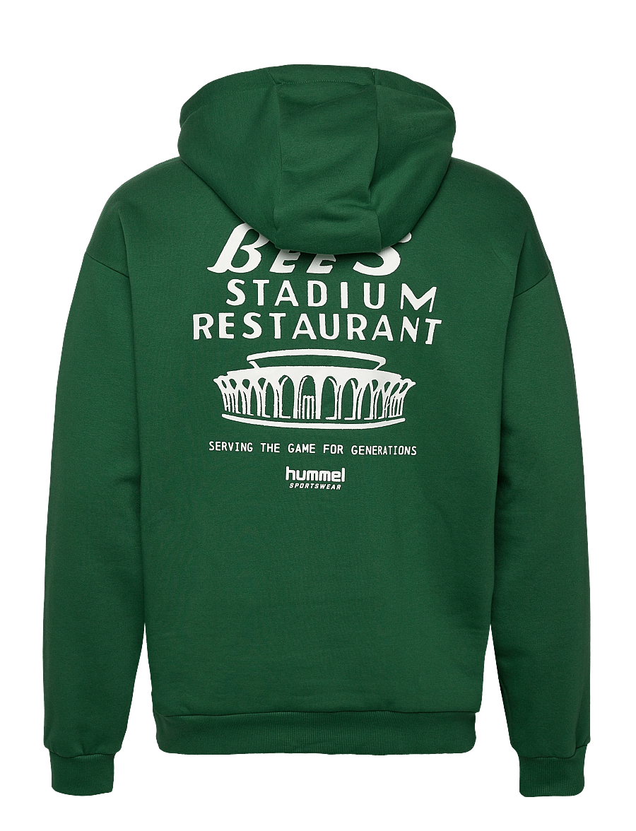 Hummel - hmlLOOSE HOODIE BEES STADIUM - kapuutsiga dressipluusid - eden - 2