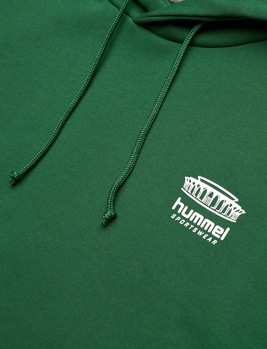 Hummel - hmlLOOSE HOODIE BEES STADIUM - kapuutsiga dressipluusid - eden - 4