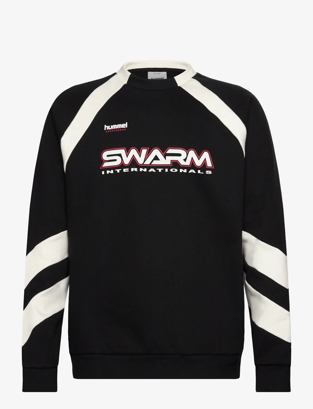 Hummel - hmlOVERSIZED CREW SPORTSWEAR SWARM - overdele - black - 0