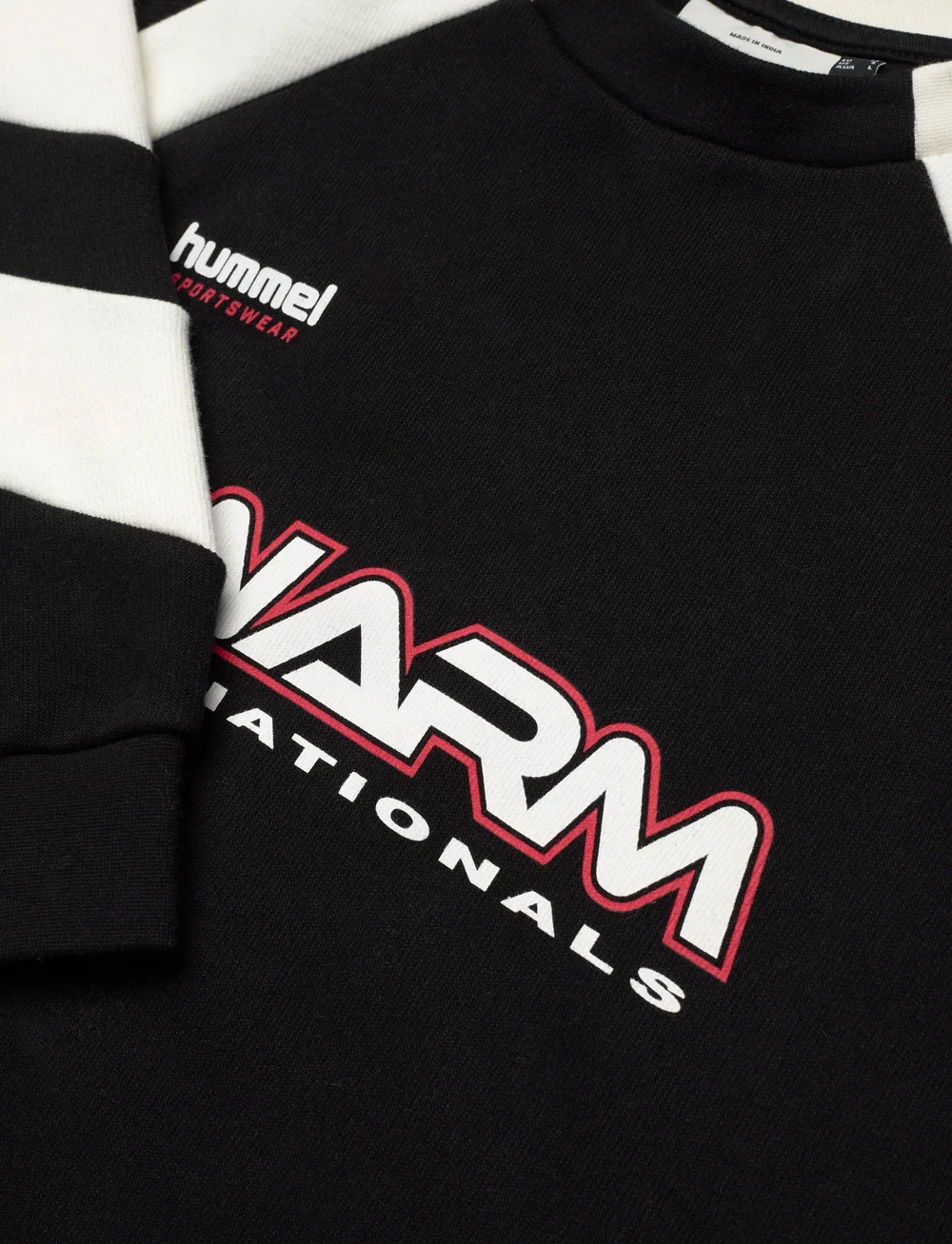 Hummel - hmlOVERSIZED CREW SPORTSWEAR SWARM - overdele - black - 2