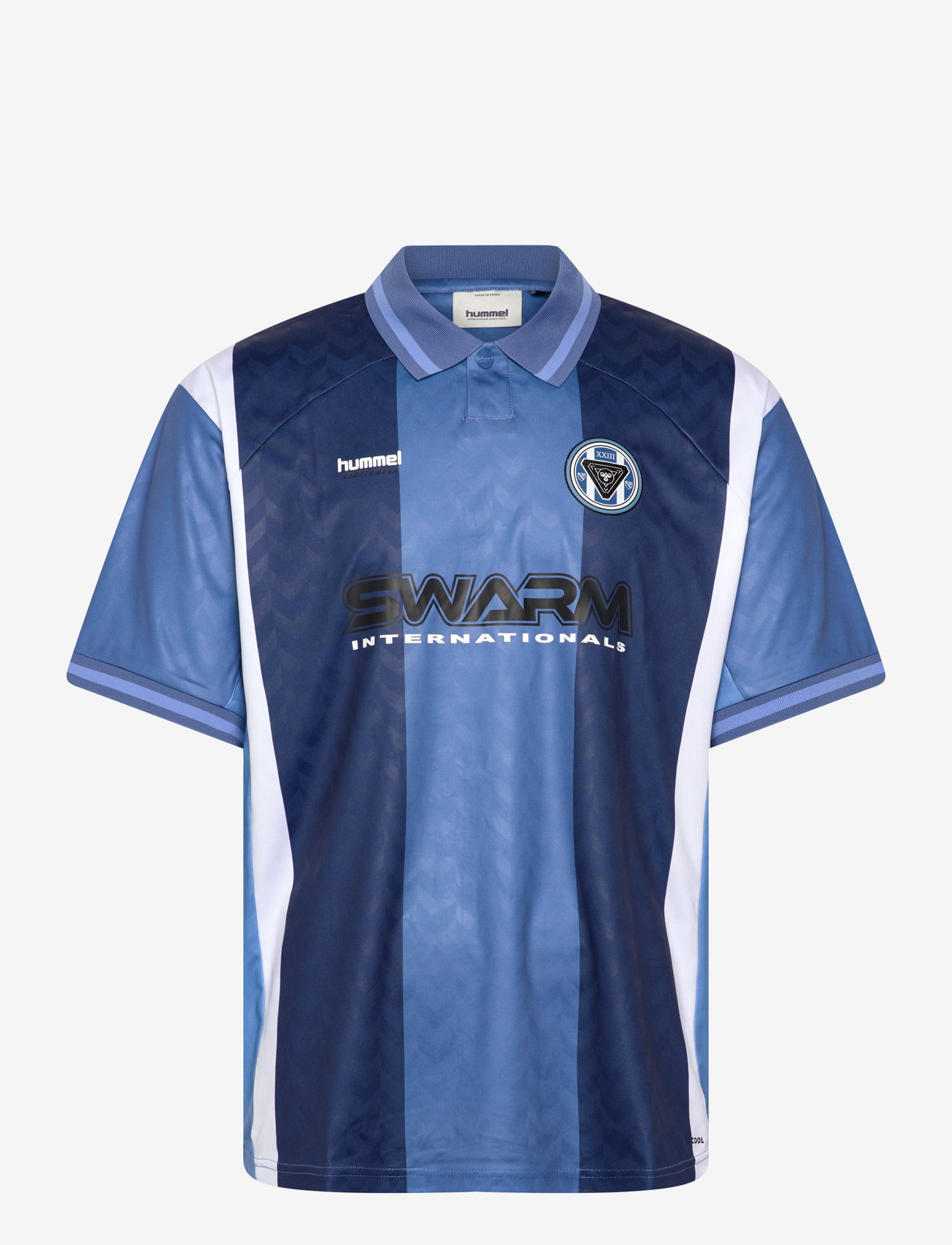 Hummel - hmlLOOSE SOCCER JERSEY S/S - football shirts - estate blue - 0