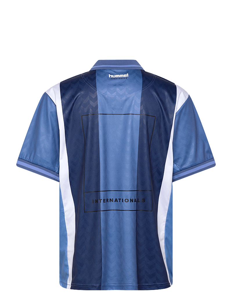 Hummel - hmlLOOSE SOCCER JERSEY S/S - fußballoberteile - estate blue - 1