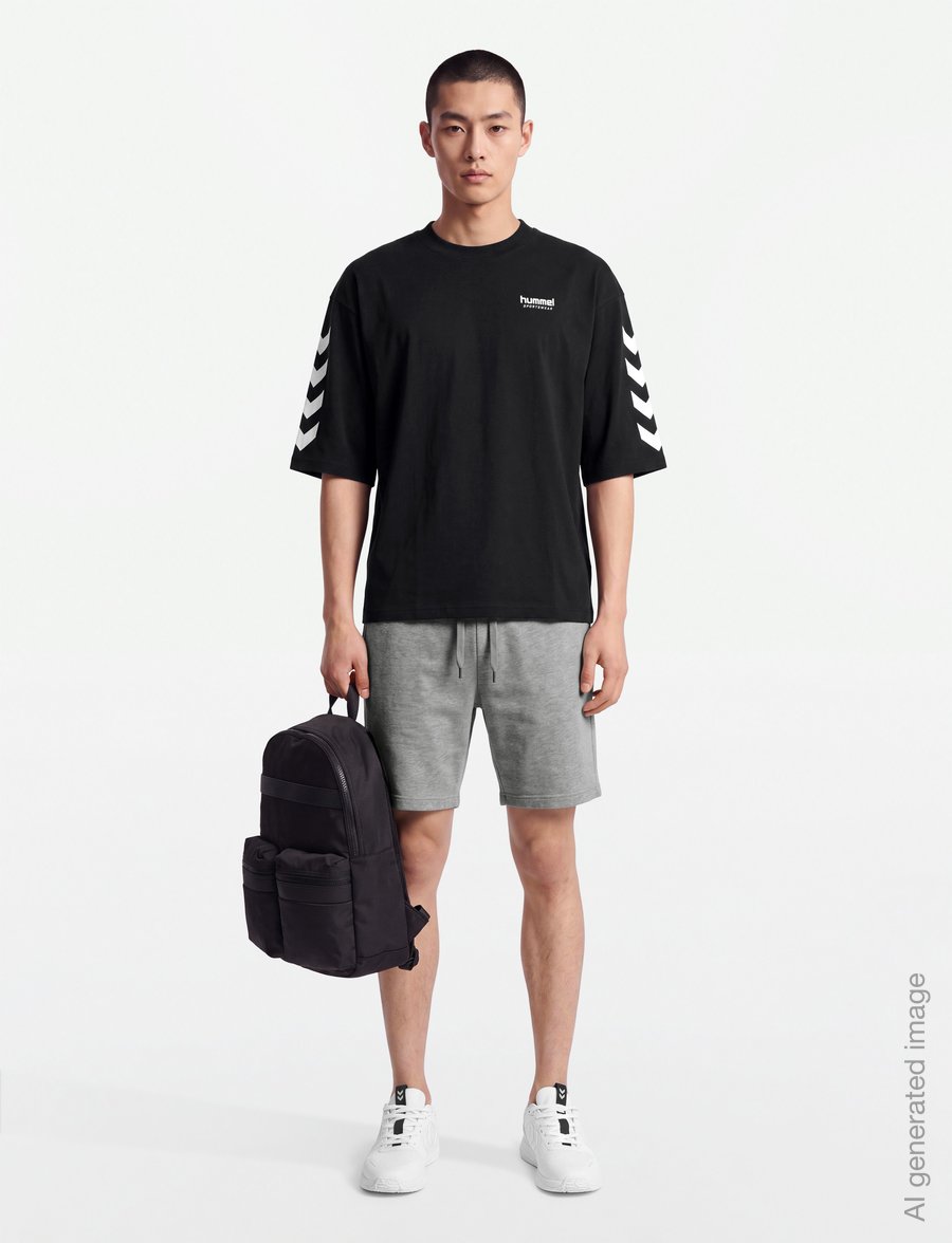 Hummel - hmlOVERSIZED WILLY T-SHIRT SW - tops & t-shirts - black - 0