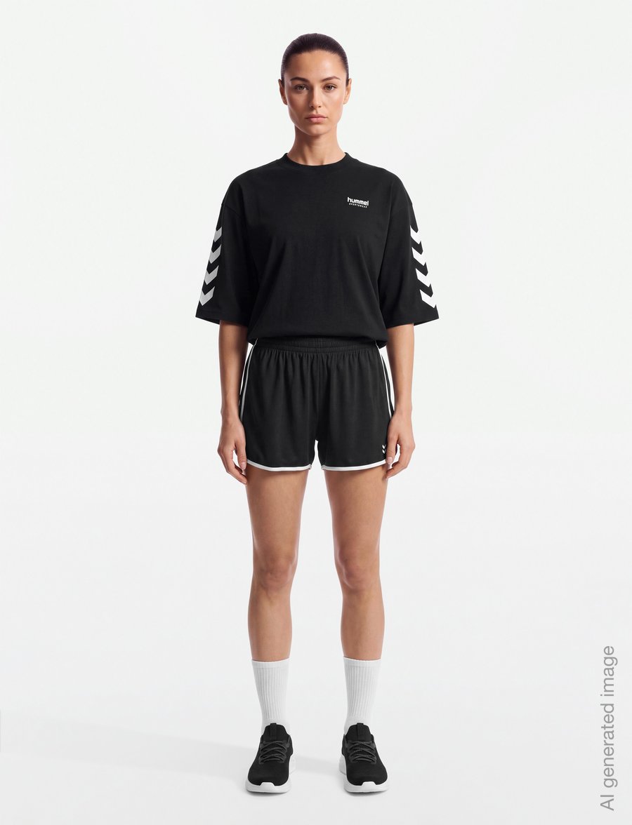 Hummel - hmlOVERSIZED WILLY T-SHIRT SW - tops & t-shirts - black - 4