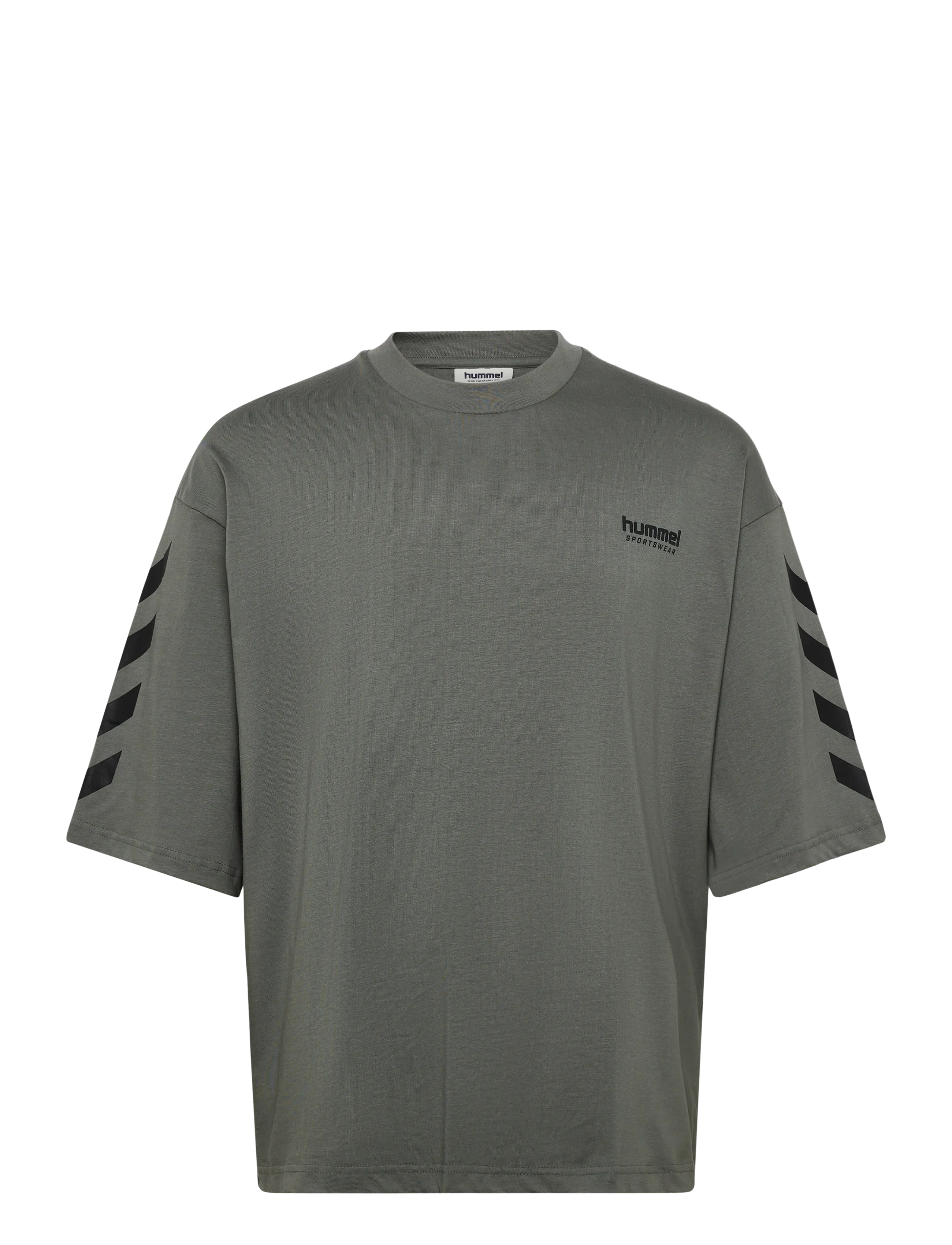 Hummel hmlOVERSIZED WILLY T-SHIRT SW - Tøj - SEDONA SAGE / khaki/green