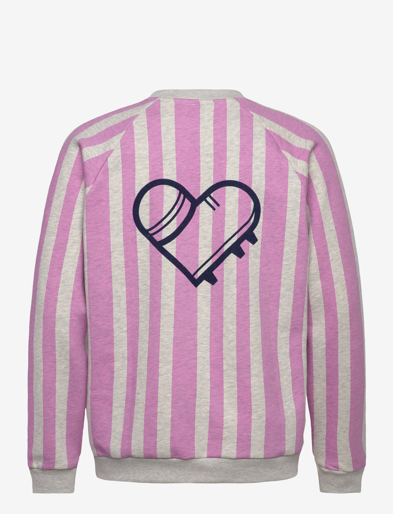 Hummel - hmlLOOSE CREWNECK SOCCER LOVE - tops - tofu melange/violet - 1