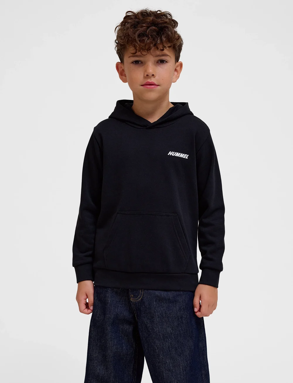 Hummel - hmlCASPER HOODIE - hættetrøjer - black - 3