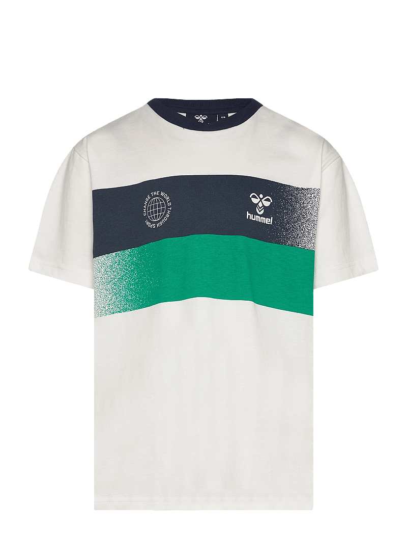 Hummel - hmlESKE T-SHIRT S/S - kortærmede - marshmallow - 0