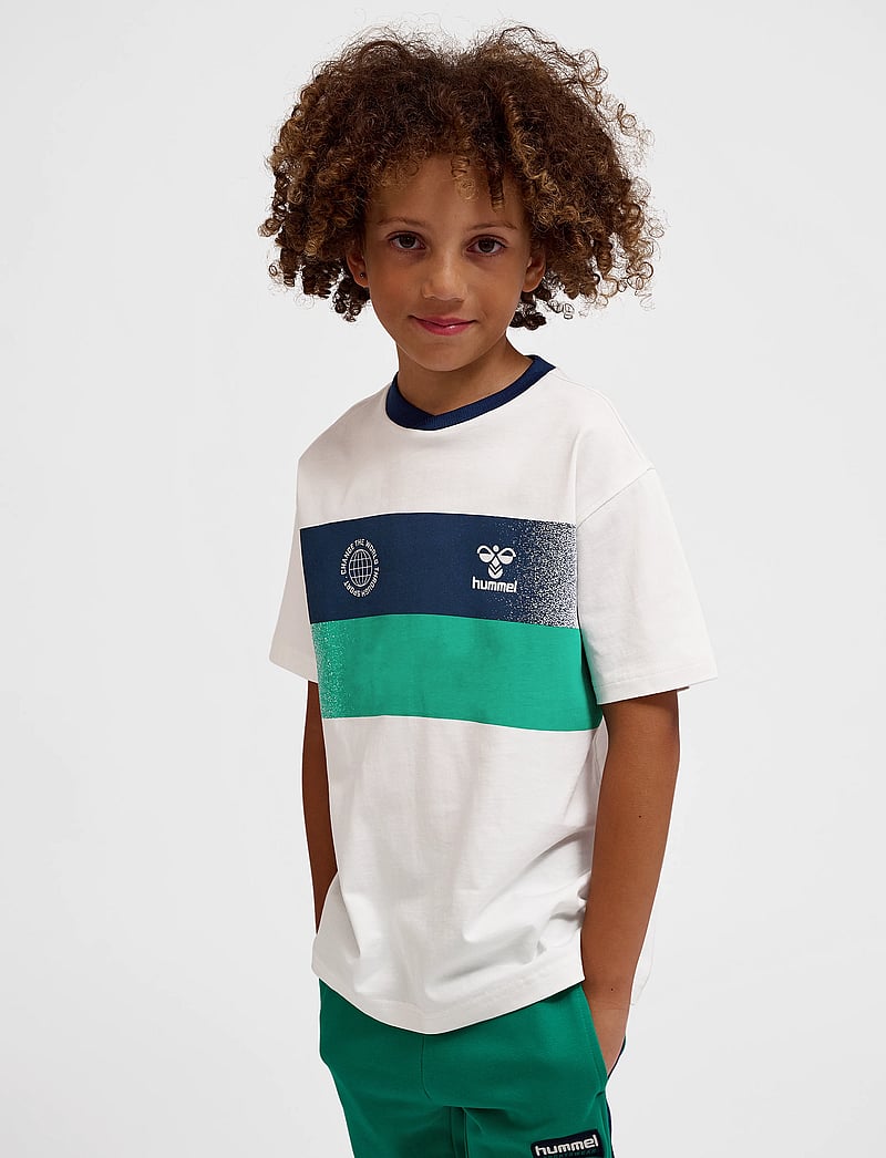 Hummel - hmlESKE T-SHIRT S/S - kortærmede - marshmallow - 2