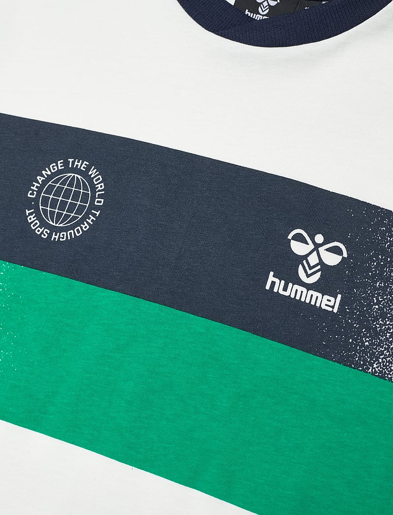 Hummel - hmlESKE T-SHIRT S/S - kortærmede - marshmallow - 4