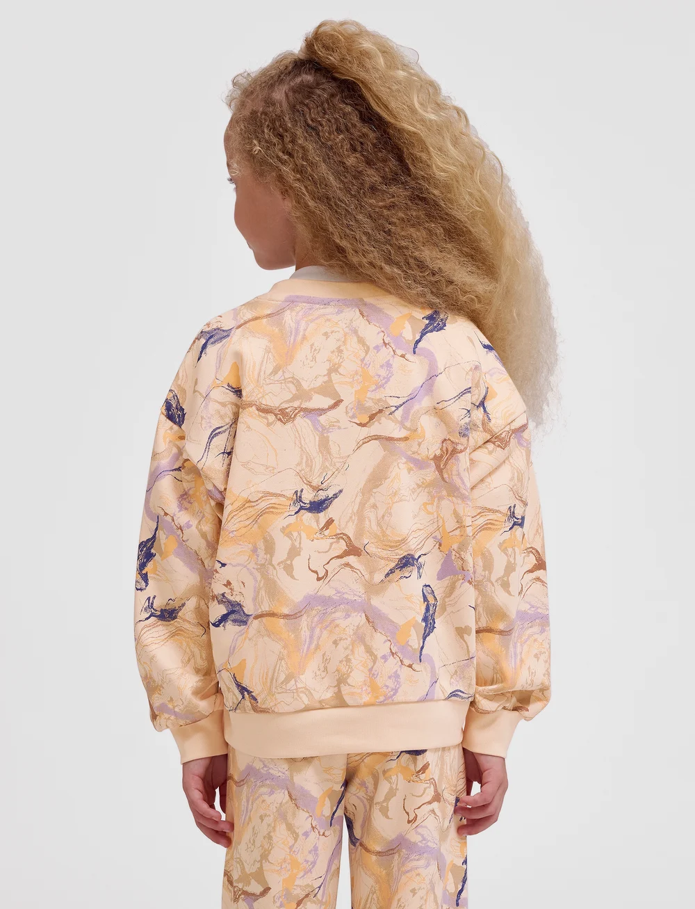 Hummel - hmlSWIRLY SWEATSHIRT - sweatshirts - bisque - 3