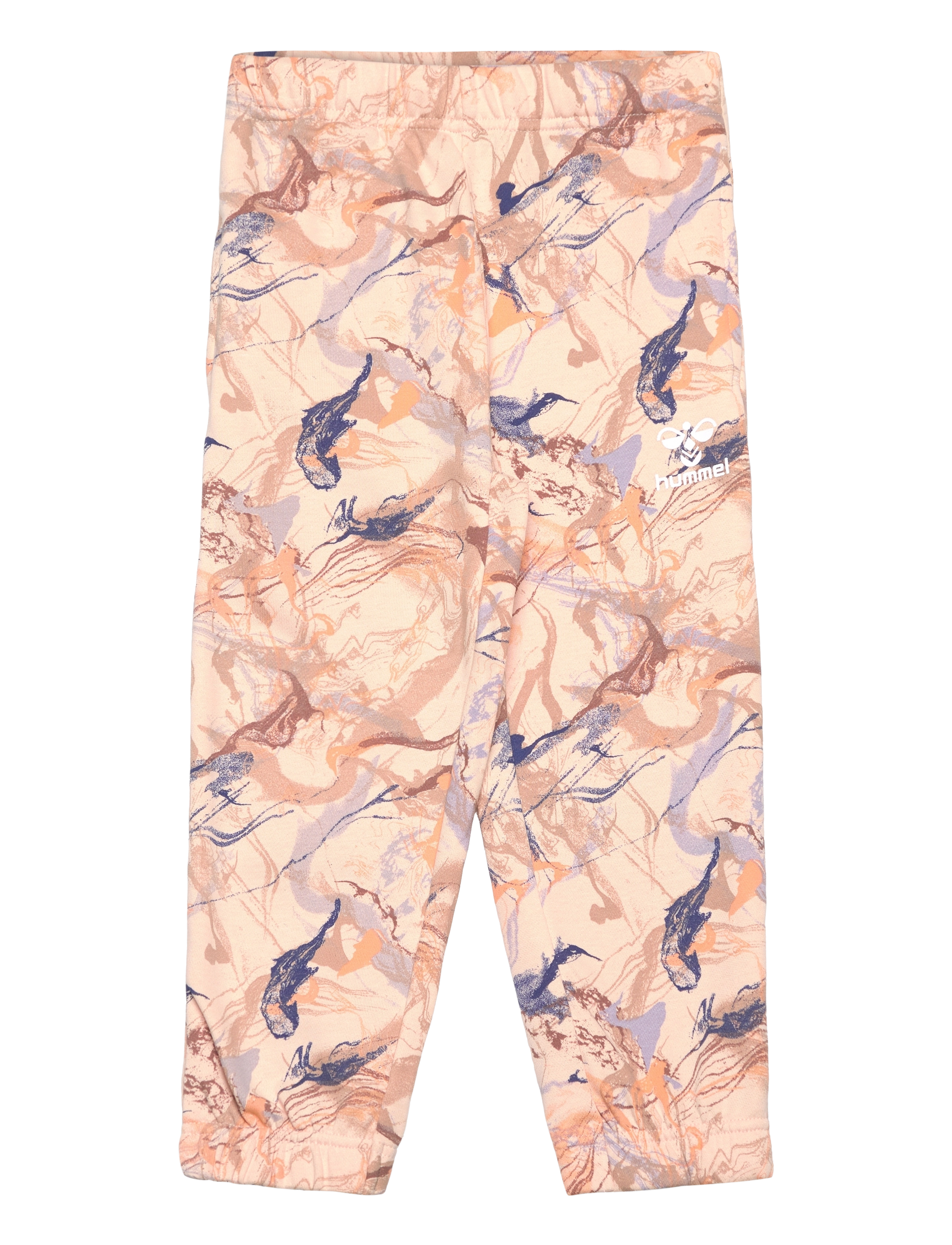 Hummel hmlSWIRLY ADJUST WAIST PANTS - Riided - BISQUE / multi