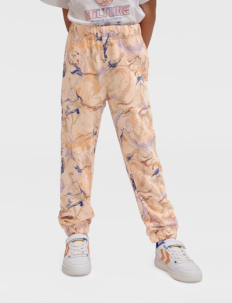 Hummel - hmlSWIRLY ADJUST WAIST PANTS - dressipüksid - bisque - 2