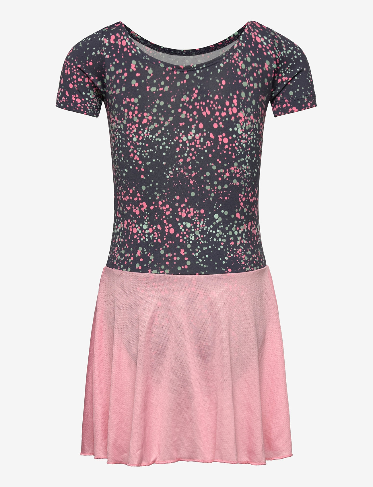 Hummel - hmlNELLY GYMSUIT S/S - short-sleeved casual dresses - peony - 1