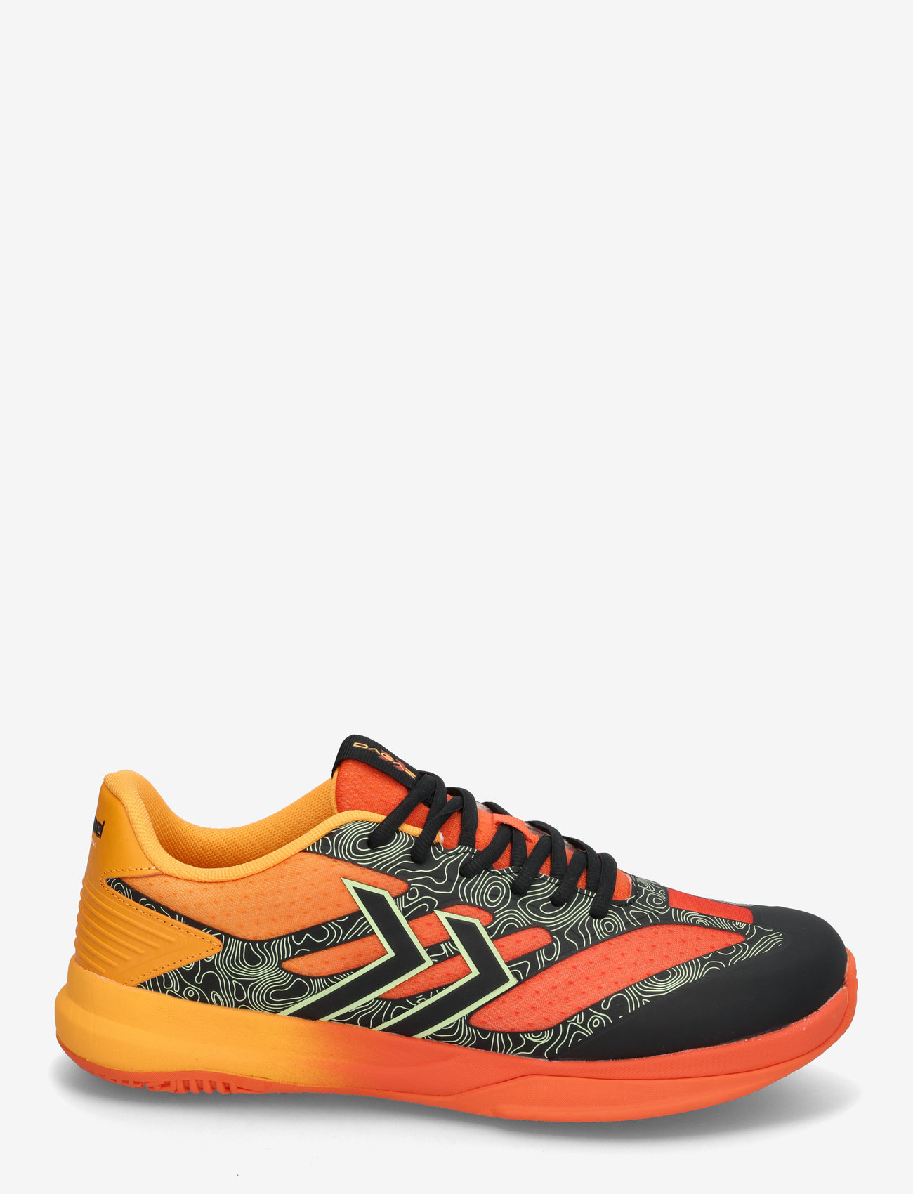 Hummel - DAGAZ VI - indendørs sportssko - black/red - 1