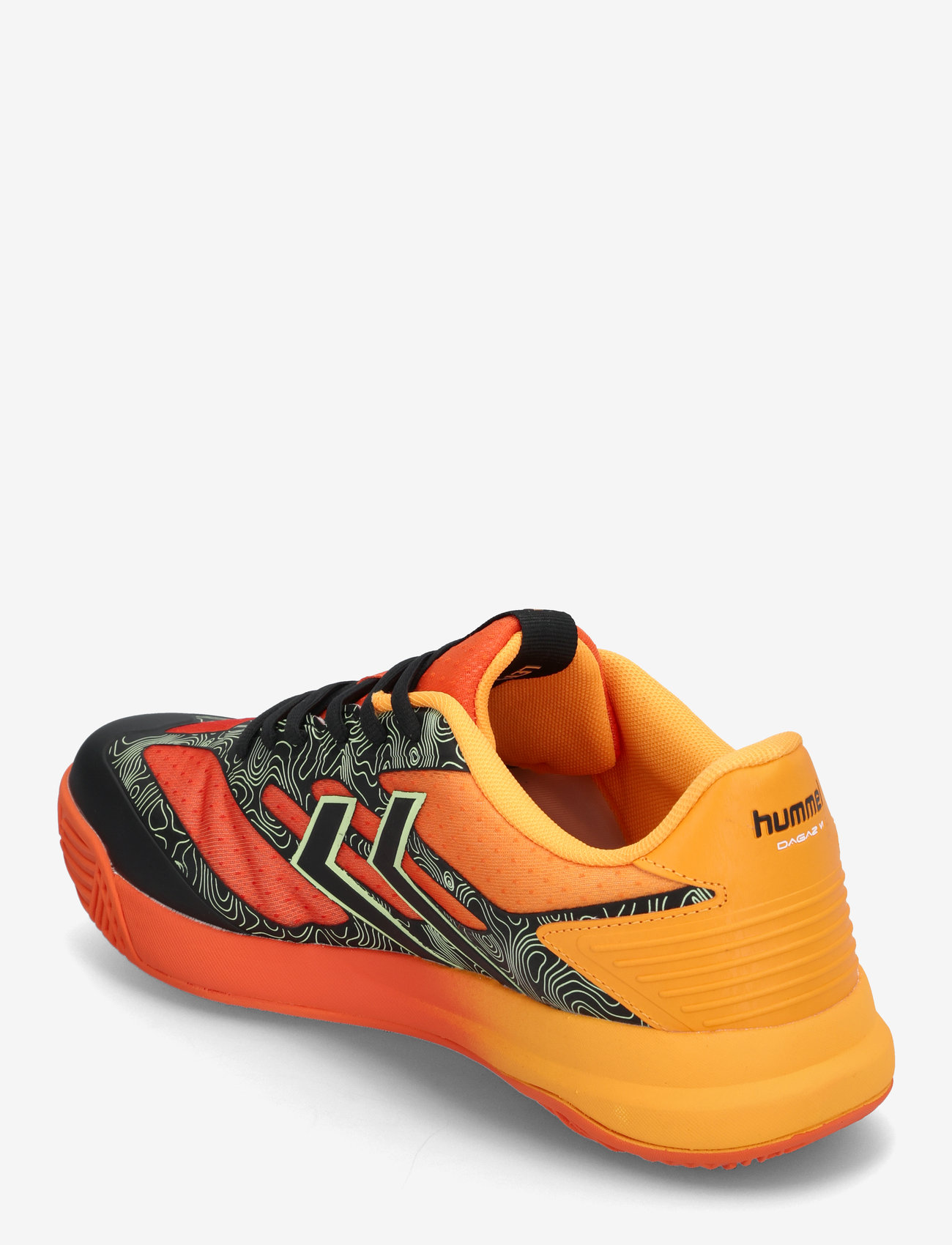 Hummel - DAGAZ VI - indendørs sportssko - black/red - 2