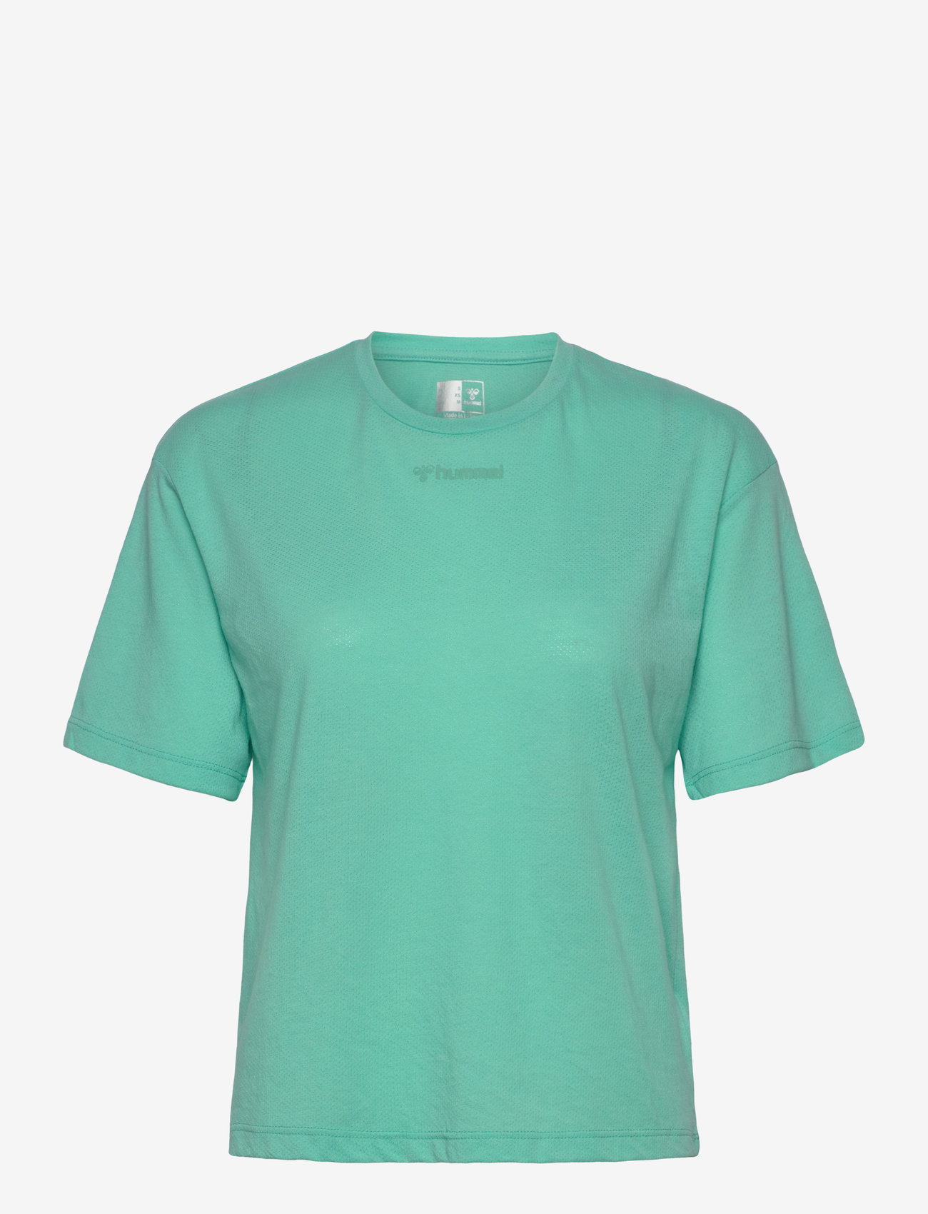 Hummel - hmlMT VANJA BOXY SHORT T-SHIRT - t-shirts - pool blue - 0