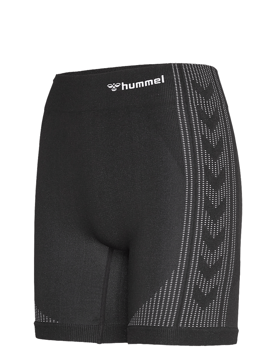 Hummel - hmlMT SHAPING SEAMLESS MW SHORTS - treenitrikoot - black - 3
