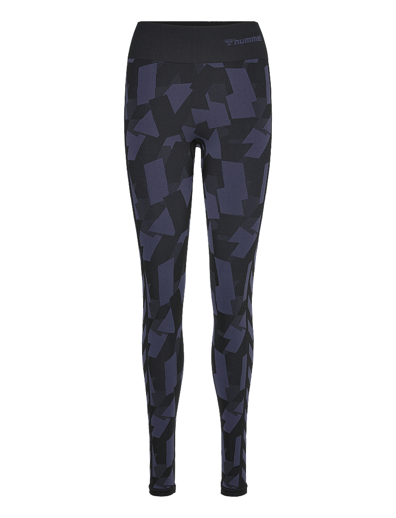 Hummel - hmlCOMBINE SEAMLESS MID W TIGHTS - blue indigo melange - 0