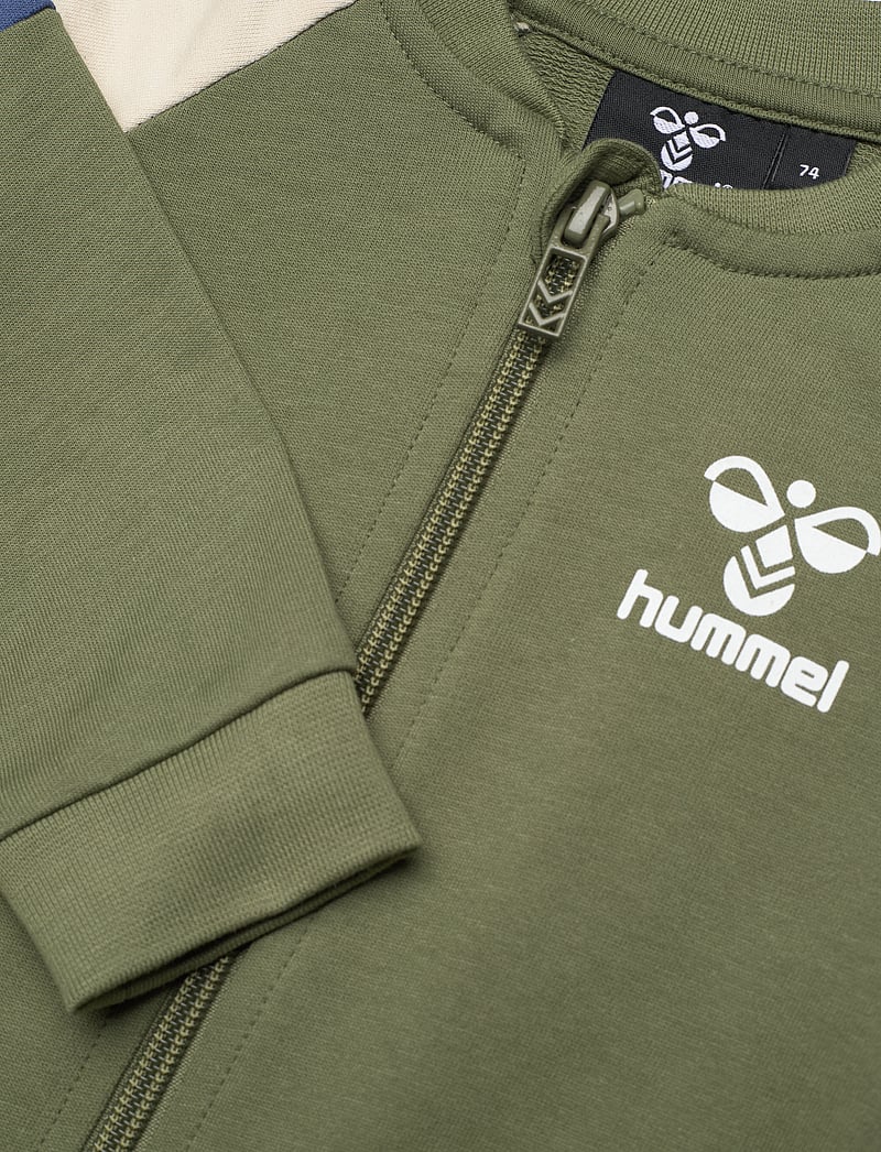 Hummel - hmlSKYLAN ZIP JACKET - peysur - olivine - 2