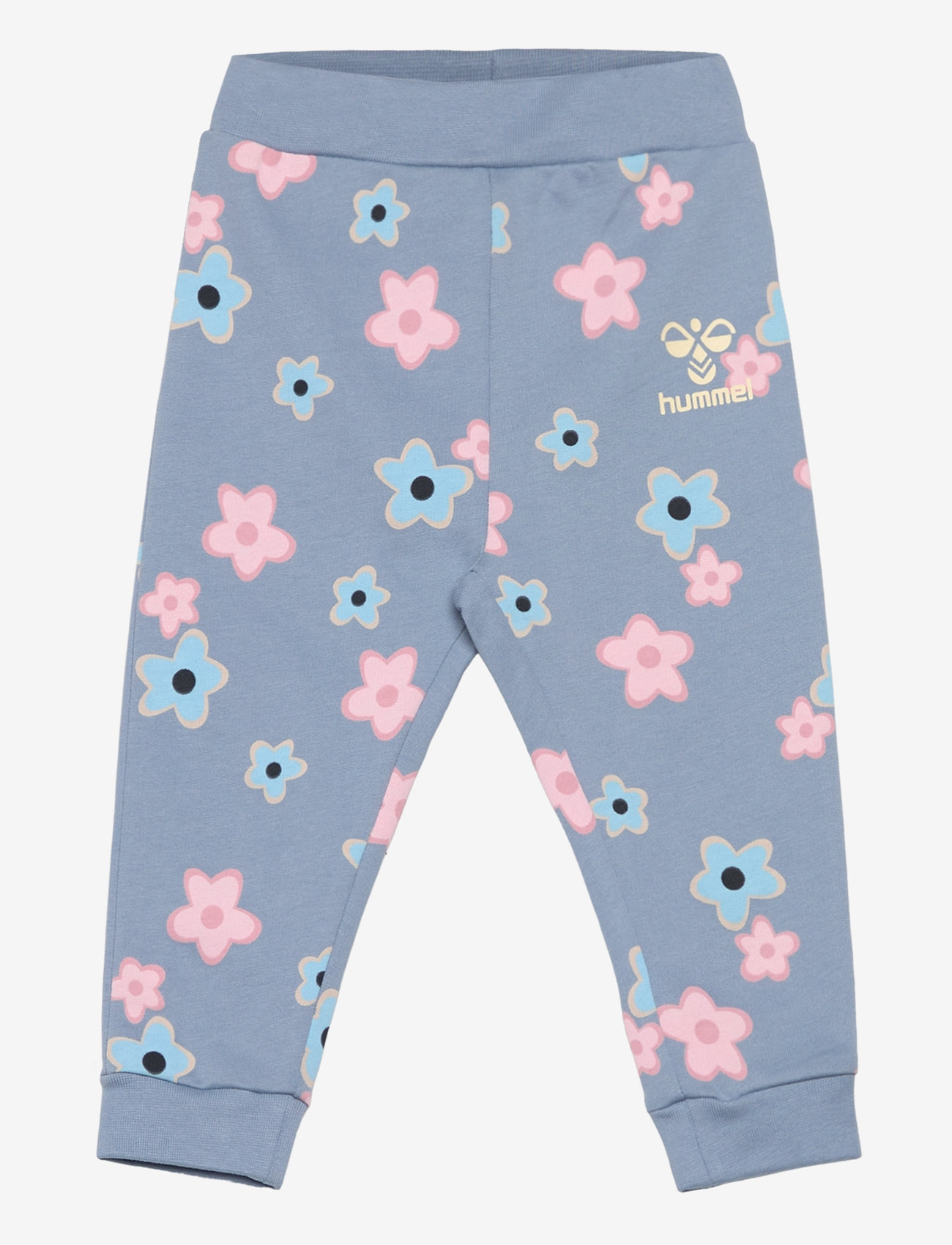 Hummel - hmlRINNA ADJUST WAIST PANTS - dressipüksid - faded denim - 0