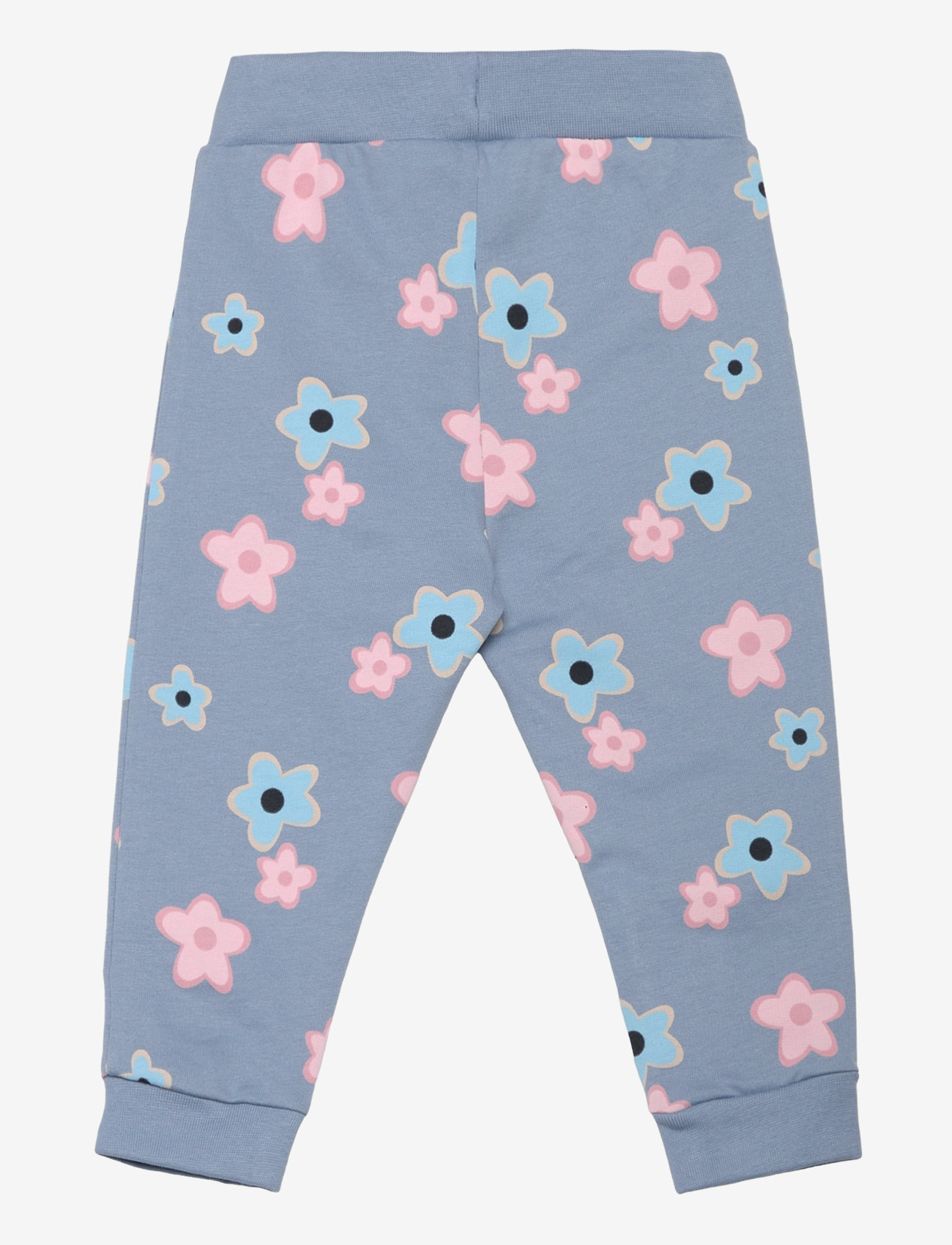 Hummel - hmlRINNA ADJUST WAIST PANTS - dressipüksid - faded denim - 1