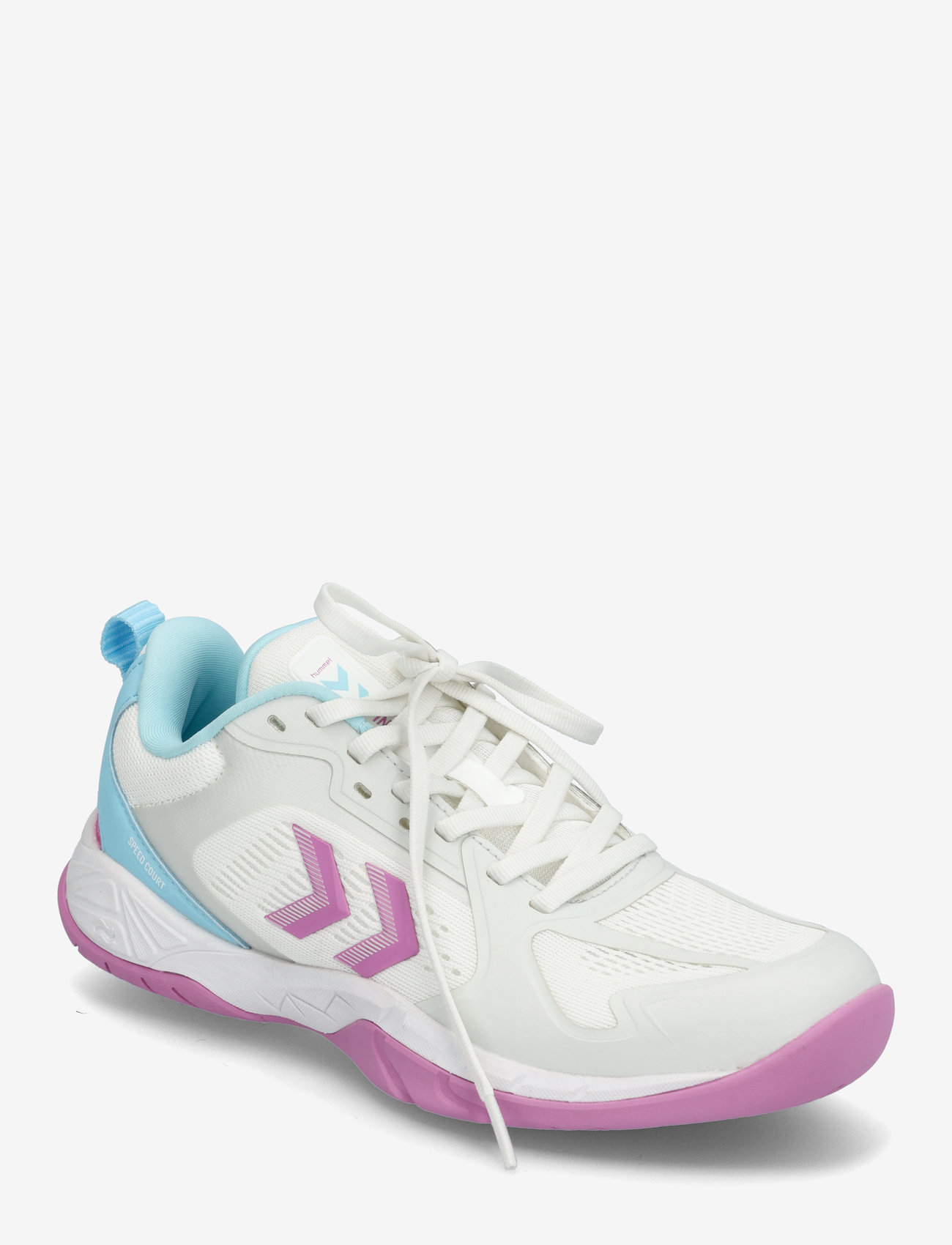 Hummel - SPEED COURT - inomhusskor - opera mauve/atomizer - 0
