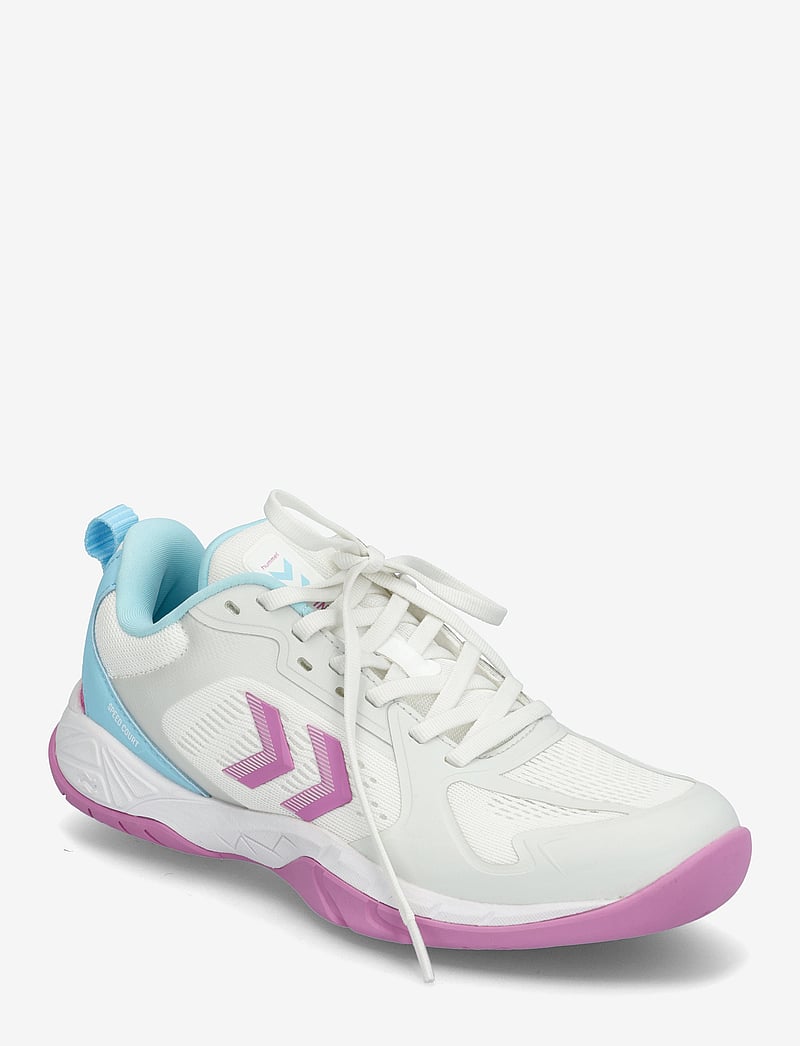 Hummel - SPEED COURT - Íþróttaskór innanhúss - opera mauve/atomizer - 0