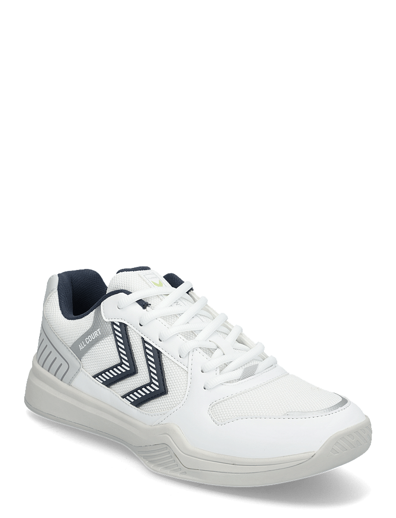 Hummel - ALL COURT - siseruumide spordijalatsid - bright white/lunar rock - 0
