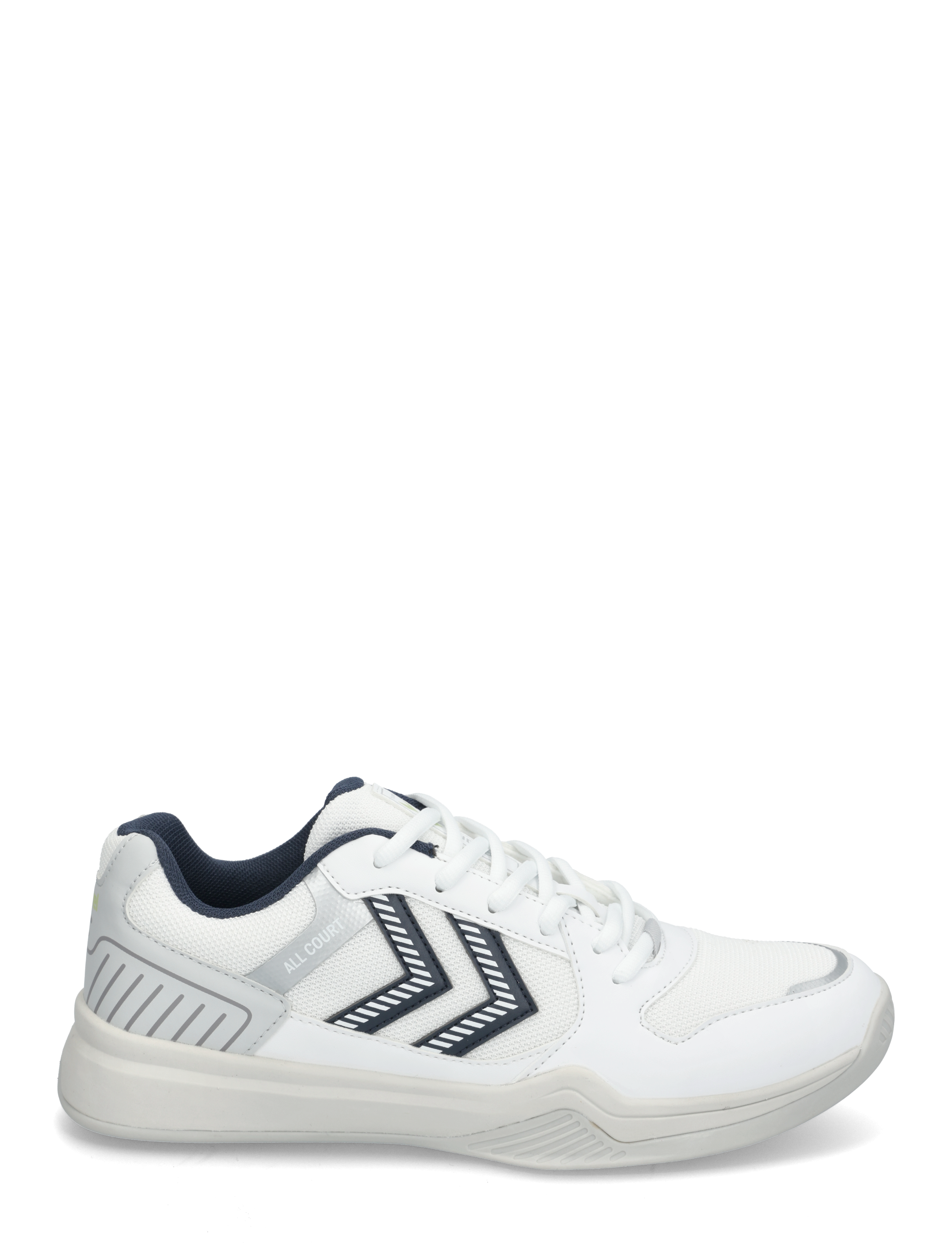 Hummel - ALL COURT - innendørs sportssko - bright white/lunar rock - 1