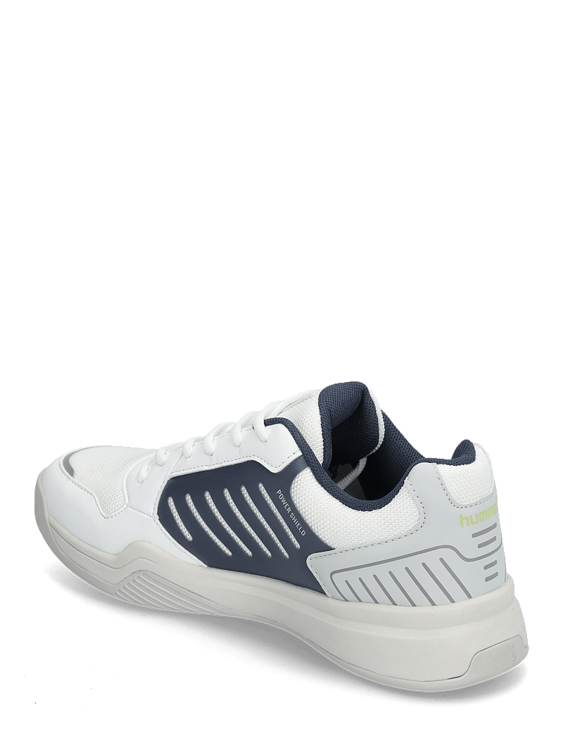 Hummel - ALL COURT - siseruumide spordijalatsid - bright white/lunar rock - 2