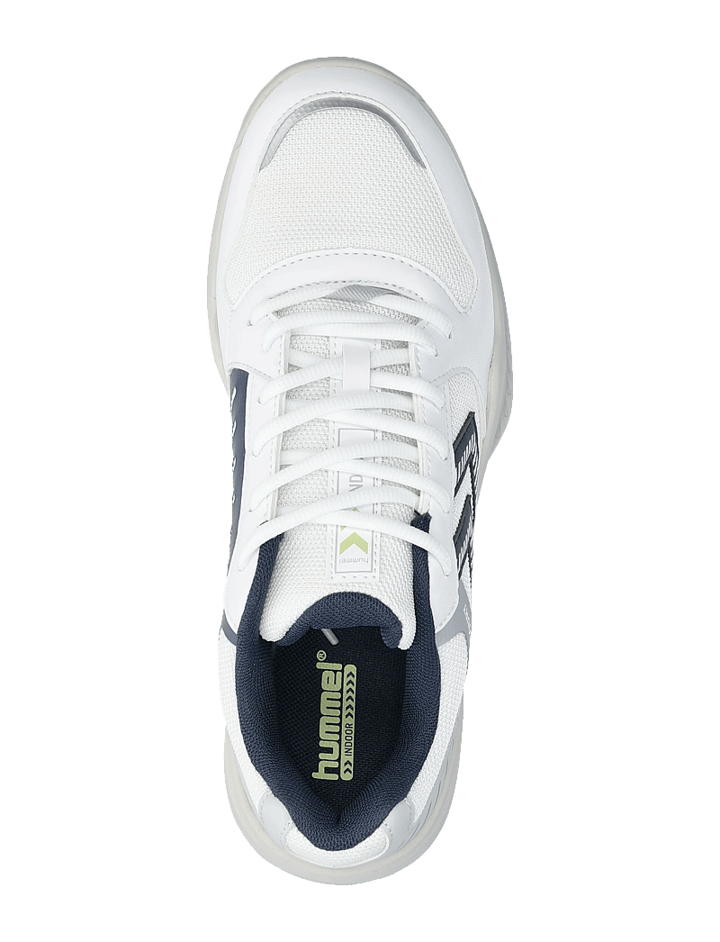 Hummel - ALL COURT - siseruumide spordijalatsid - bright white/lunar rock - 3