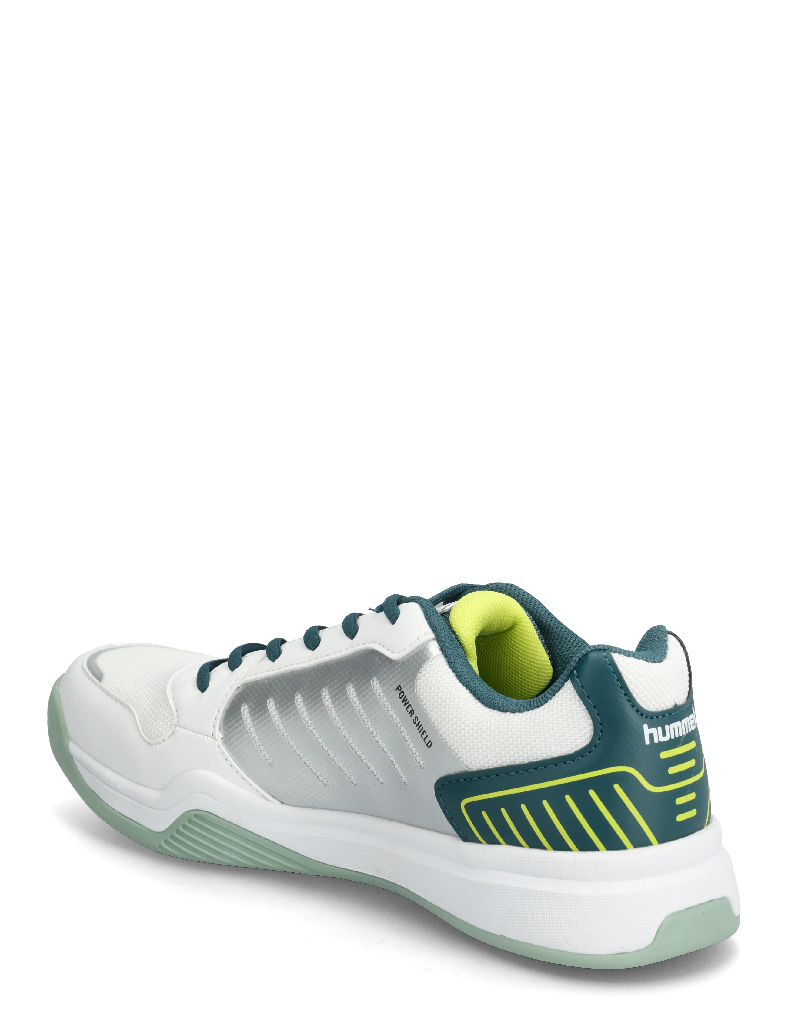 Hummel - ALL COURT - indoor-sportschuhe - white/green/yellow - 2